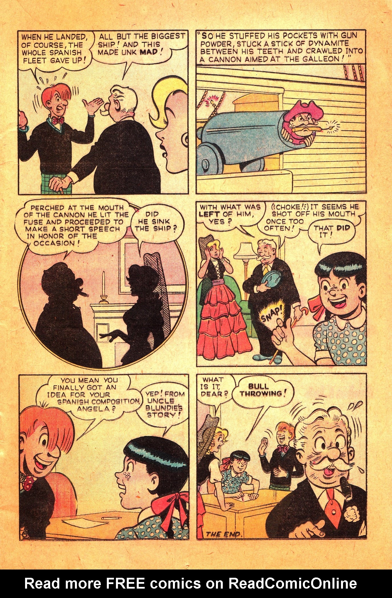 Read online Pep Comics comic -  Issue #87 - 17