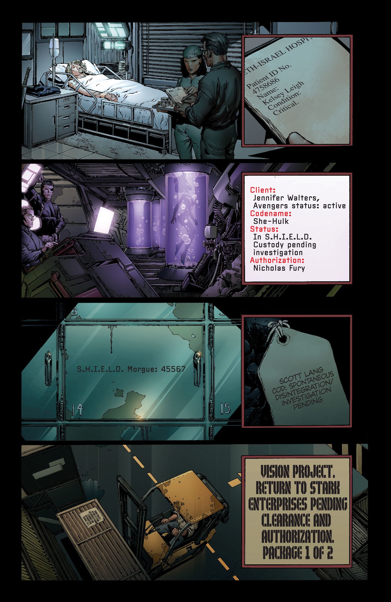 Read online Avengers Disassembled comic -  Issue #2 - 10