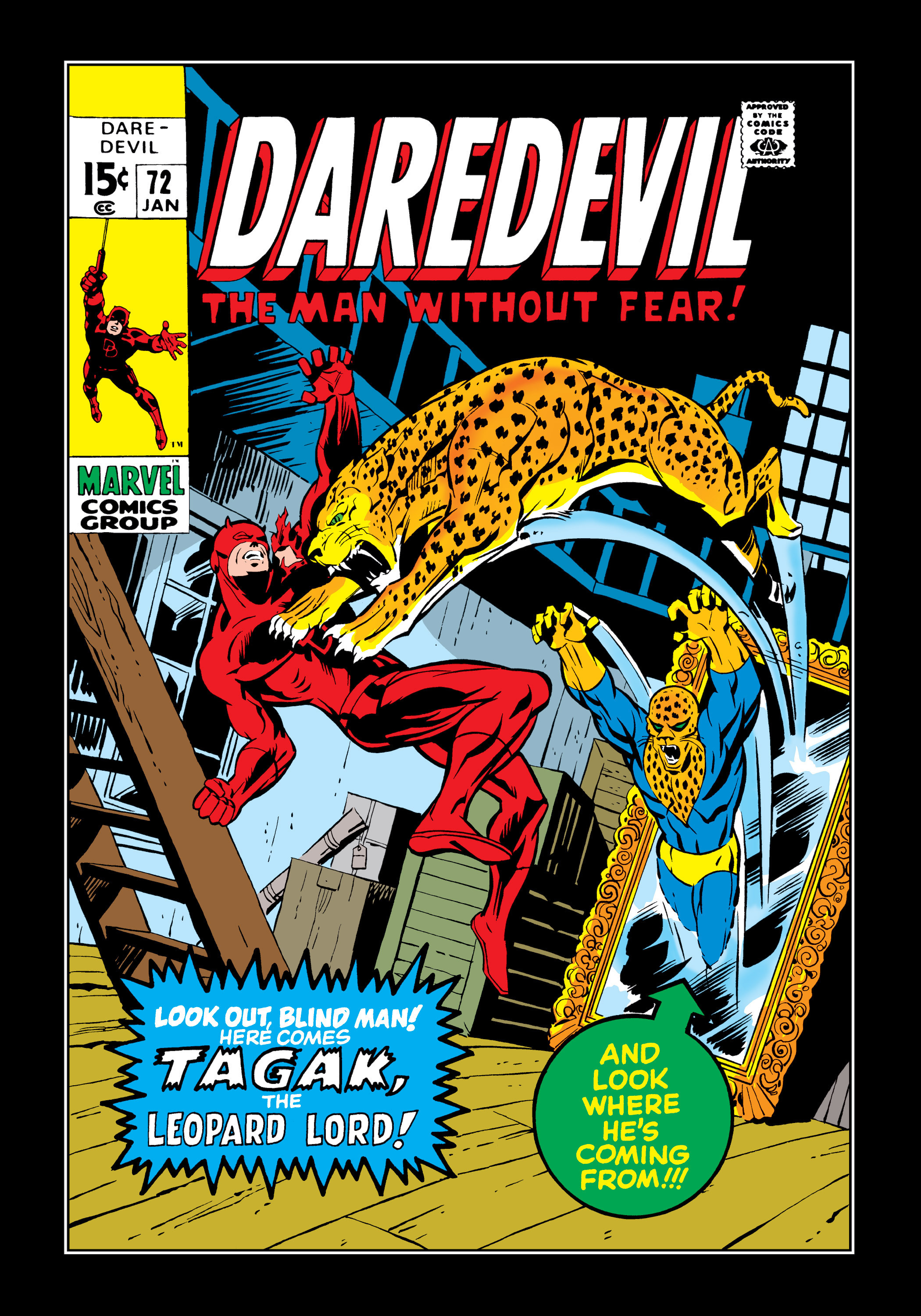 Read online Marvel Masterworks: Daredevil comic -  Issue # TPB 7 (Part 2) - 67