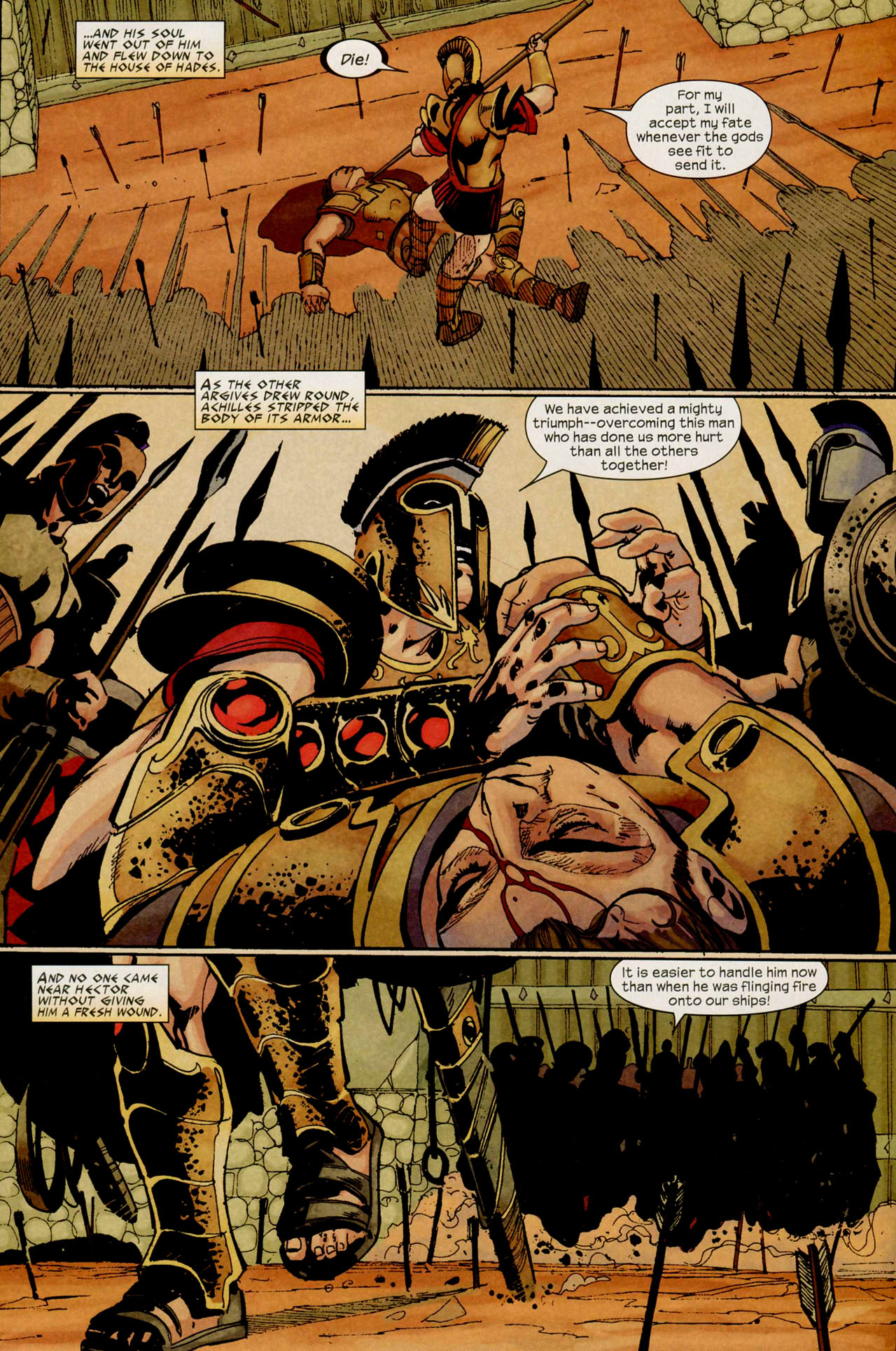 Read online The Iliad comic -  Issue #8 - 14