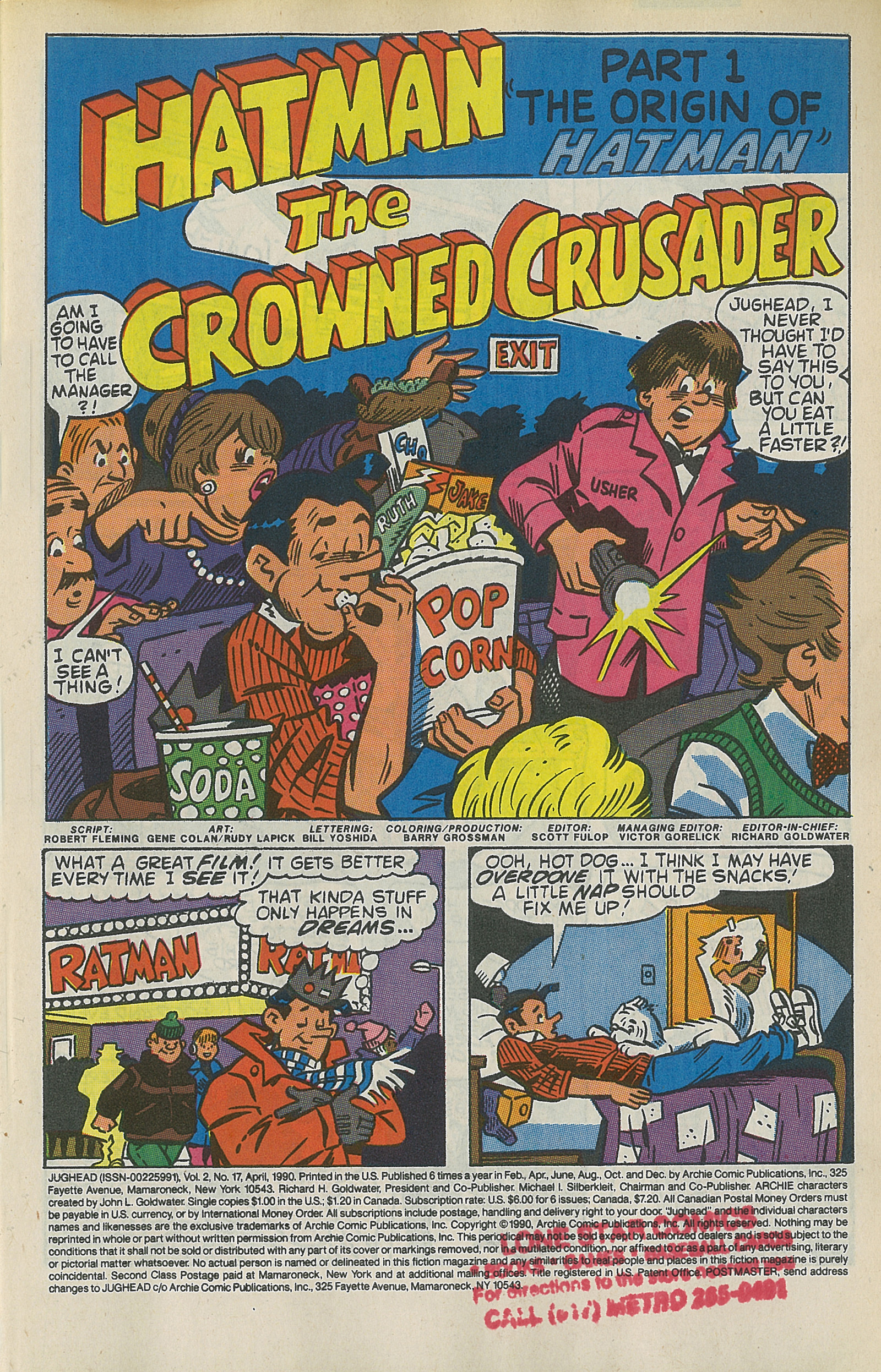 Read online Jughead (1987) comic -  Issue #17 - 3