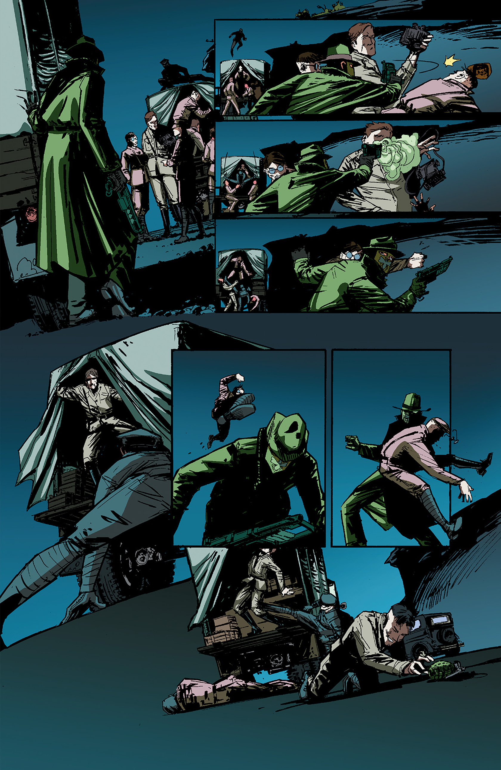 Read online The Shadow/Green Hornet: Dark Nights comic -  Issue #2 - 10