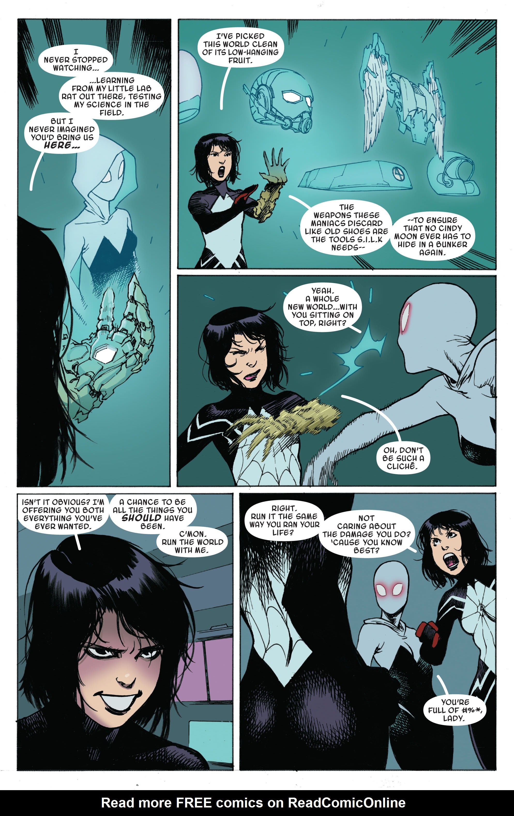 Read online Silk: Out of the Spider-Verse comic -  Issue # TPB 2 (Part 3) - 27