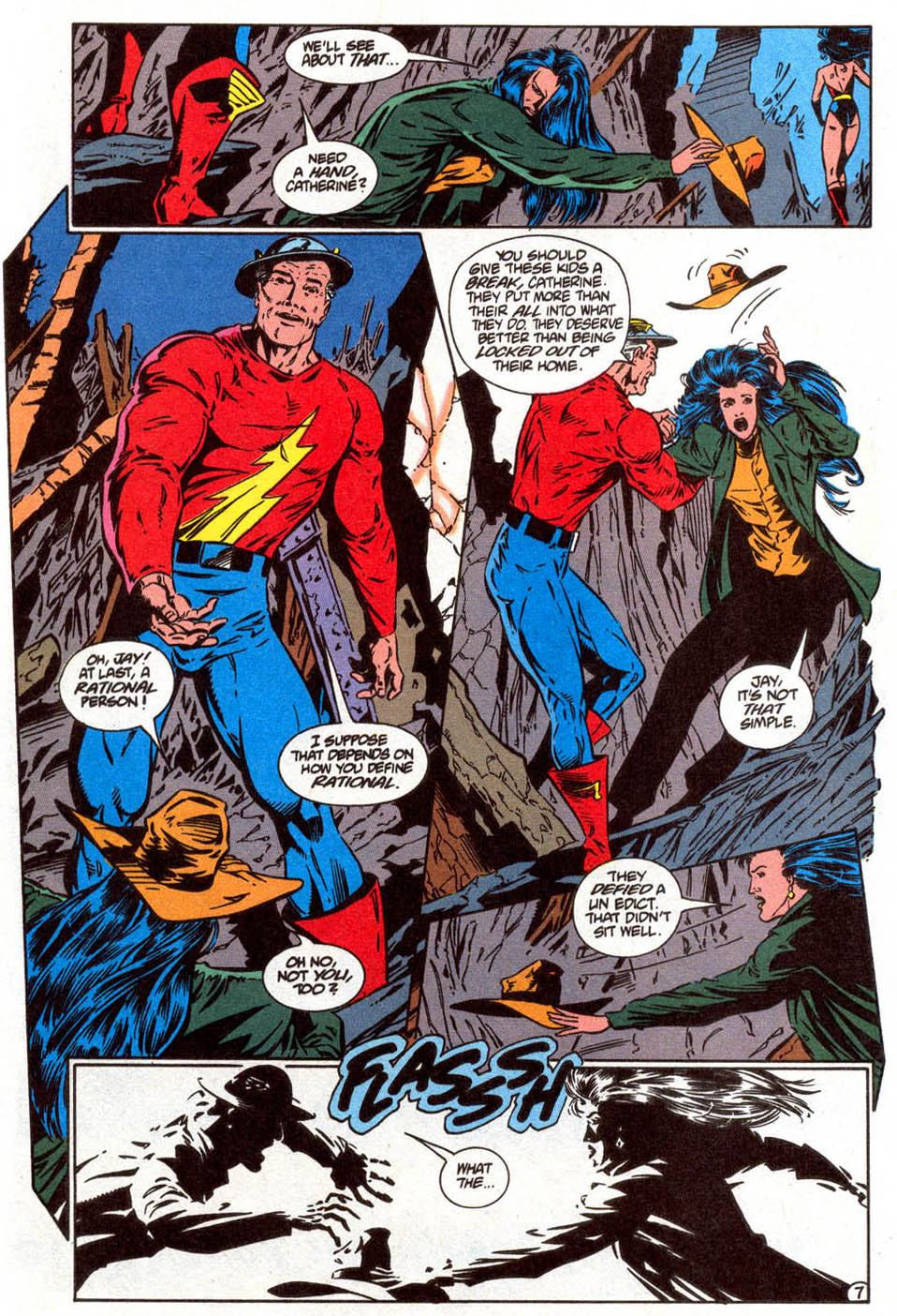 Read online Justice League America comic -  Issue #91 - 7