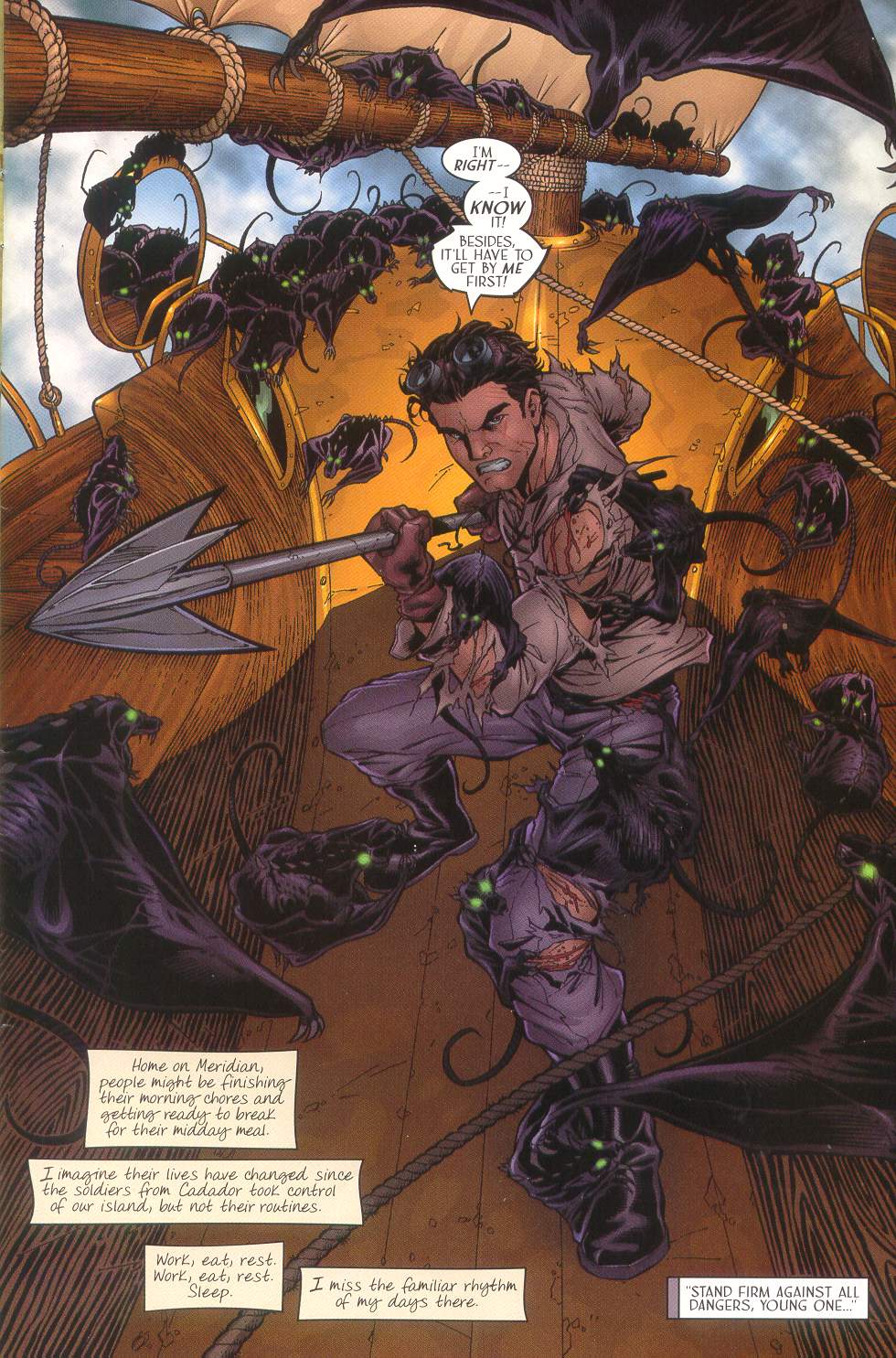 Read online Meridian comic -  Issue #15 - 3