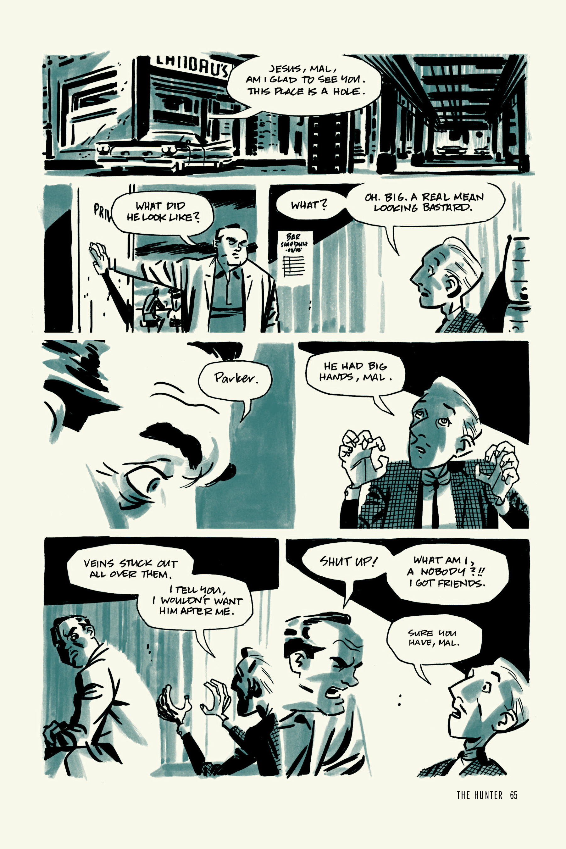 Read online Richard Stark's Parker comic -  Issue #1 - 64