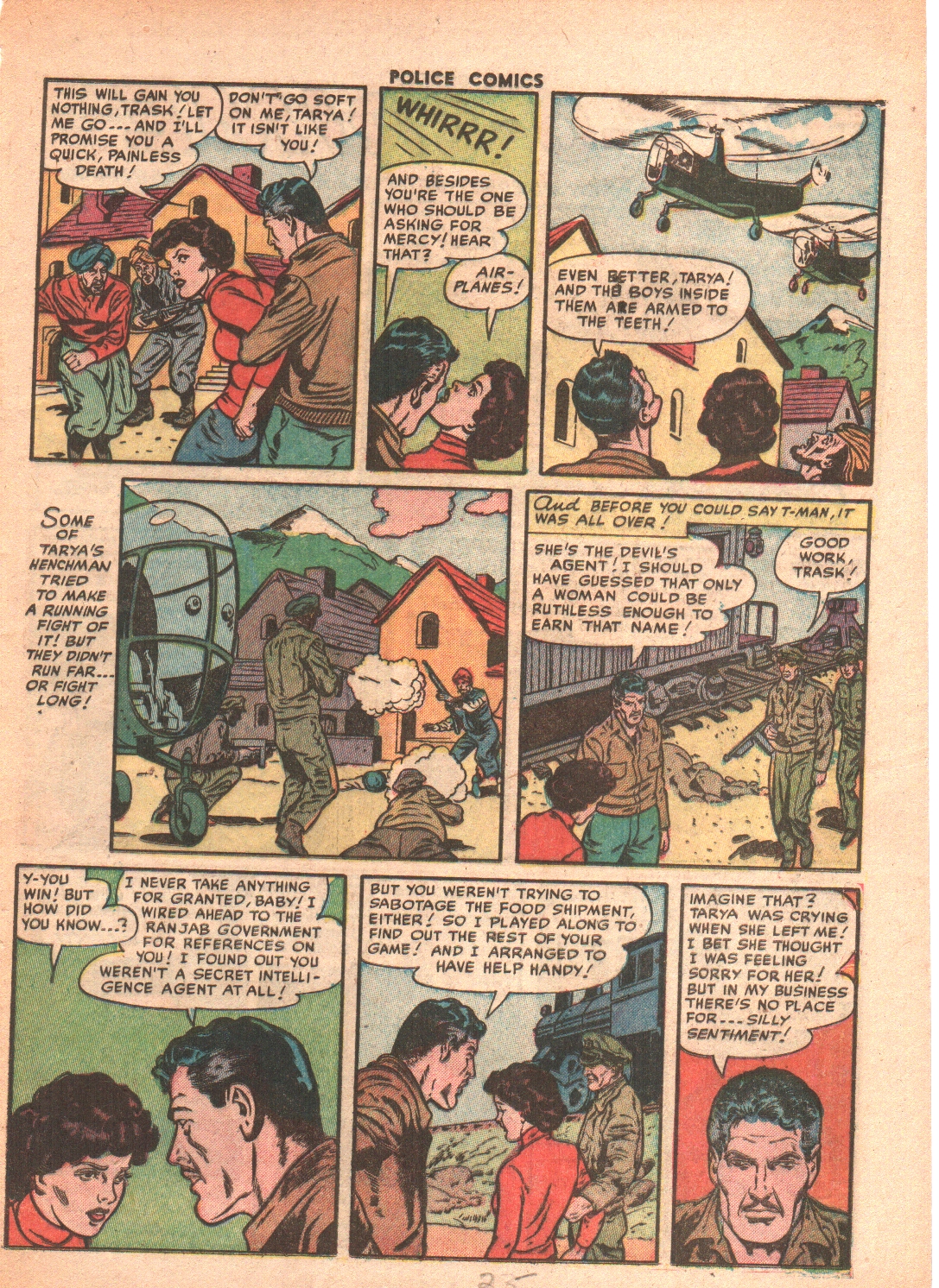 Read online Police Comics comic -  Issue #113 - 25