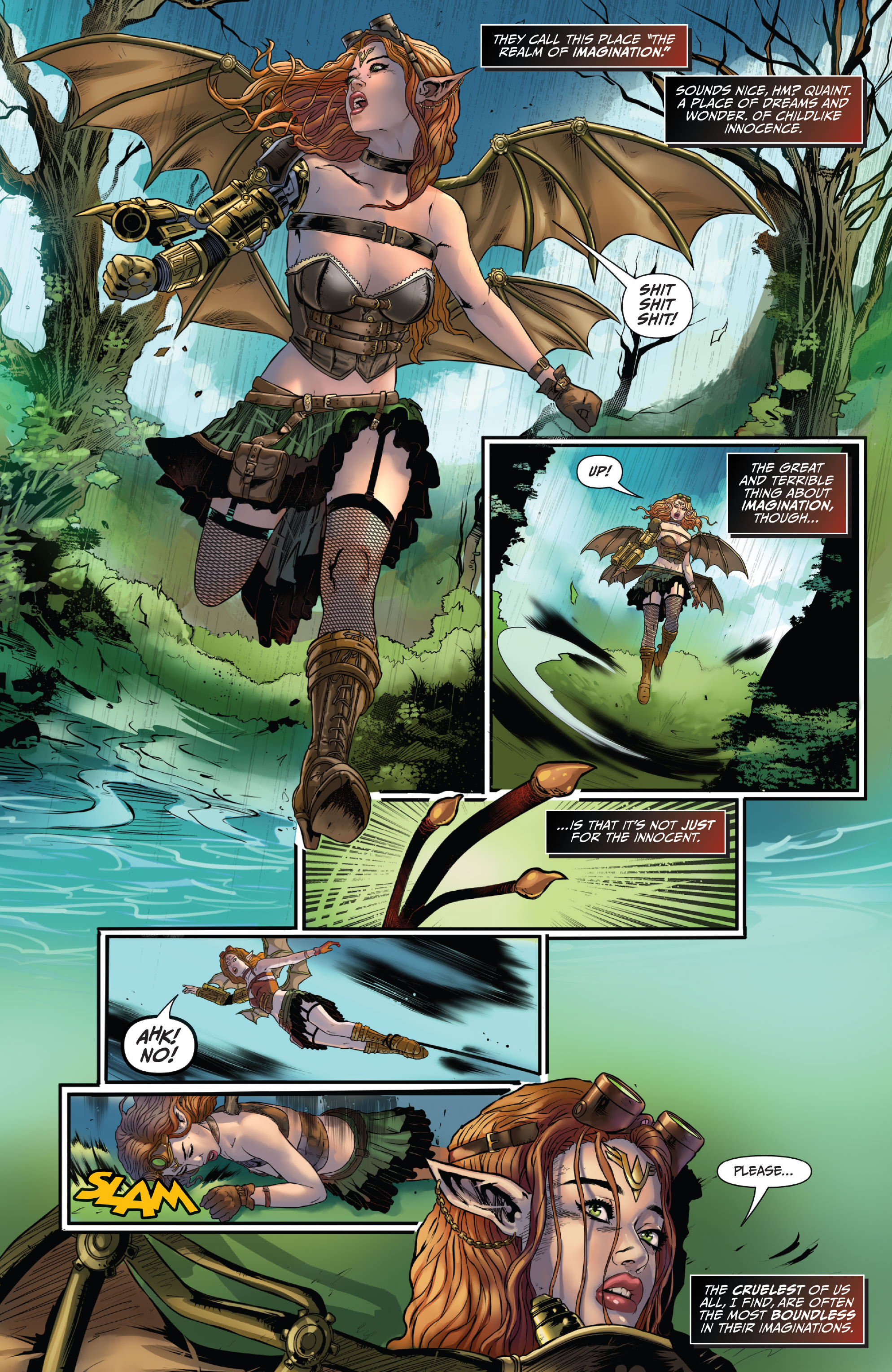 Read online Van Helsing Finding Neverland comic -  Issue # Full - 3