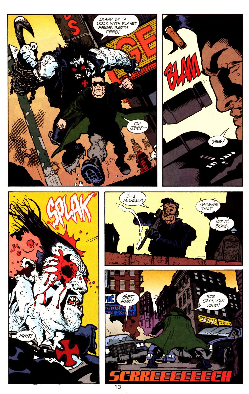 Read online Hitman/Lobo: That Stupid Bastich comic -  Issue # Full - 14