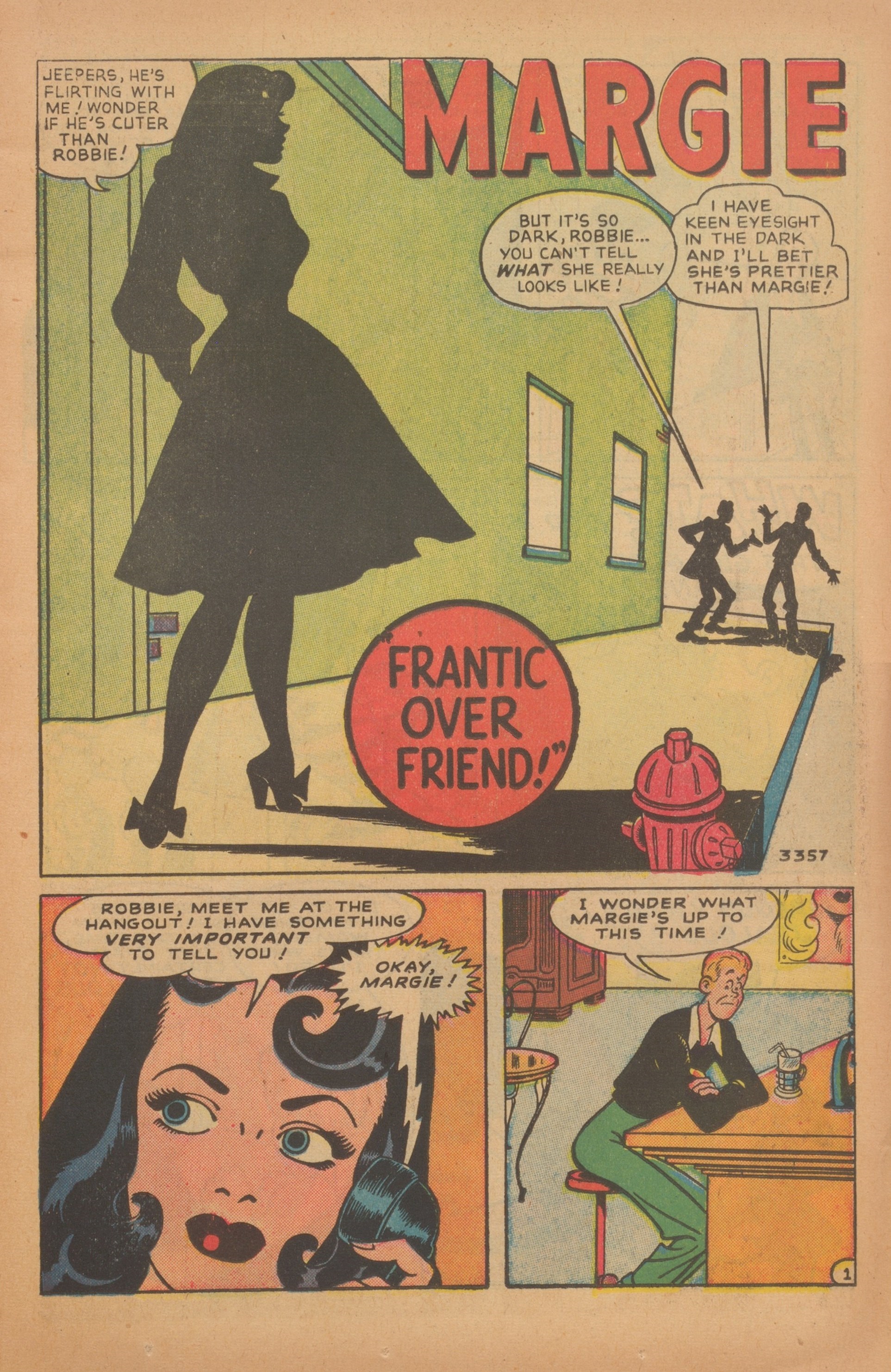 Read online Margie Comics comic -  Issue #44 - 17