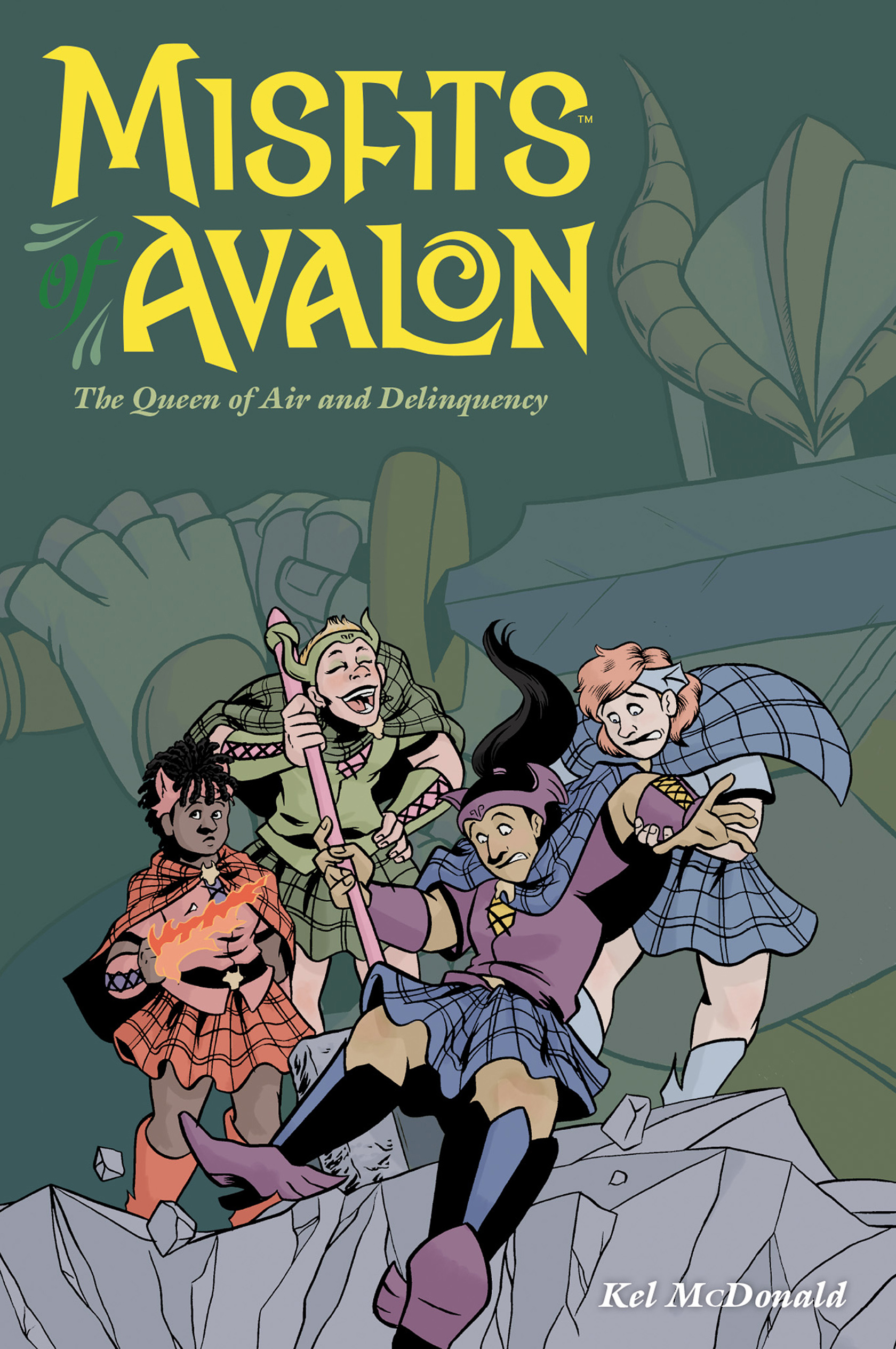 Read online Misfits of Avalon: The Queen of Air and Delinquency comic -  Issue # TPB (Part 1) - 1