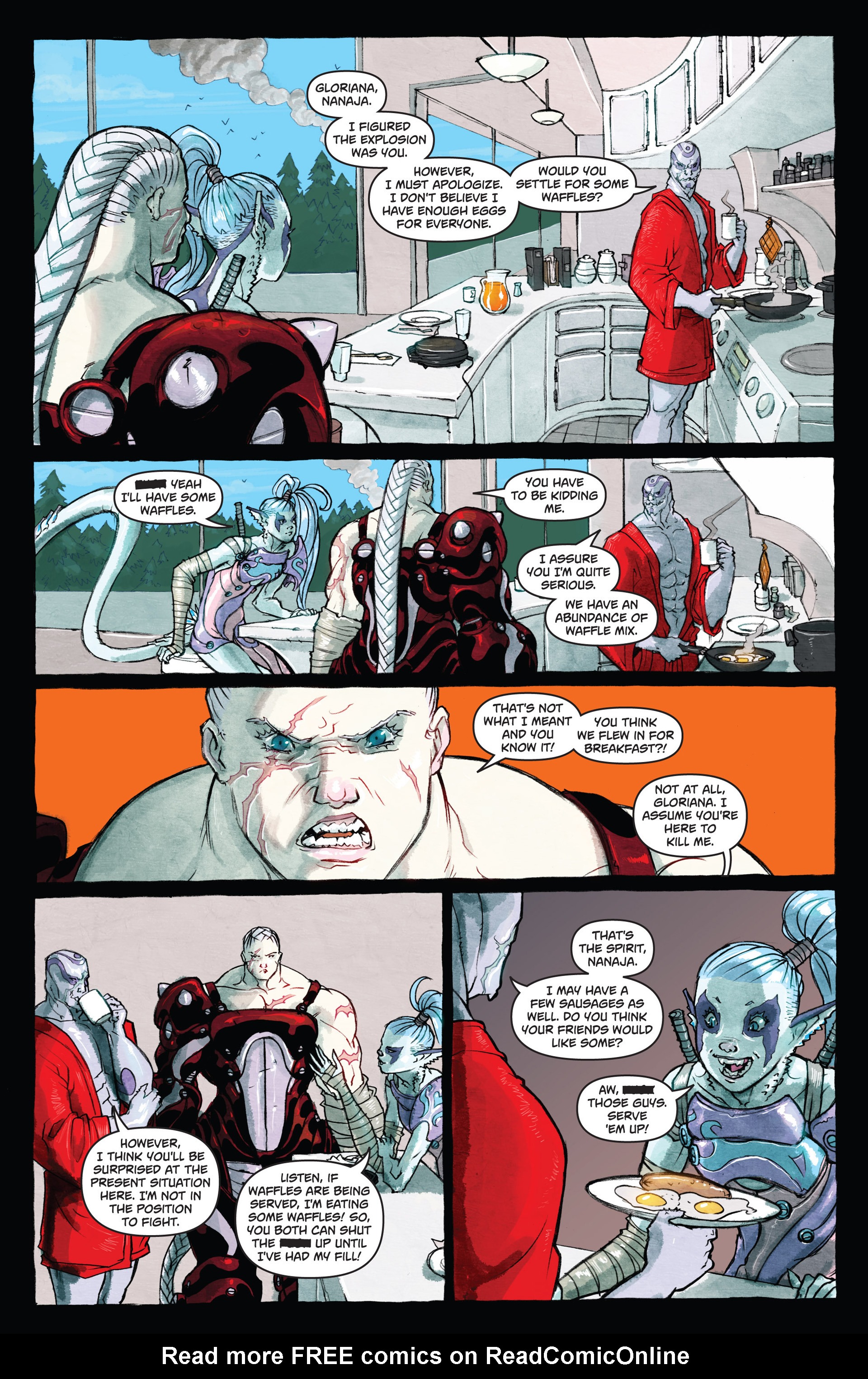 Read online Glory comic -  Issue #31 - 10