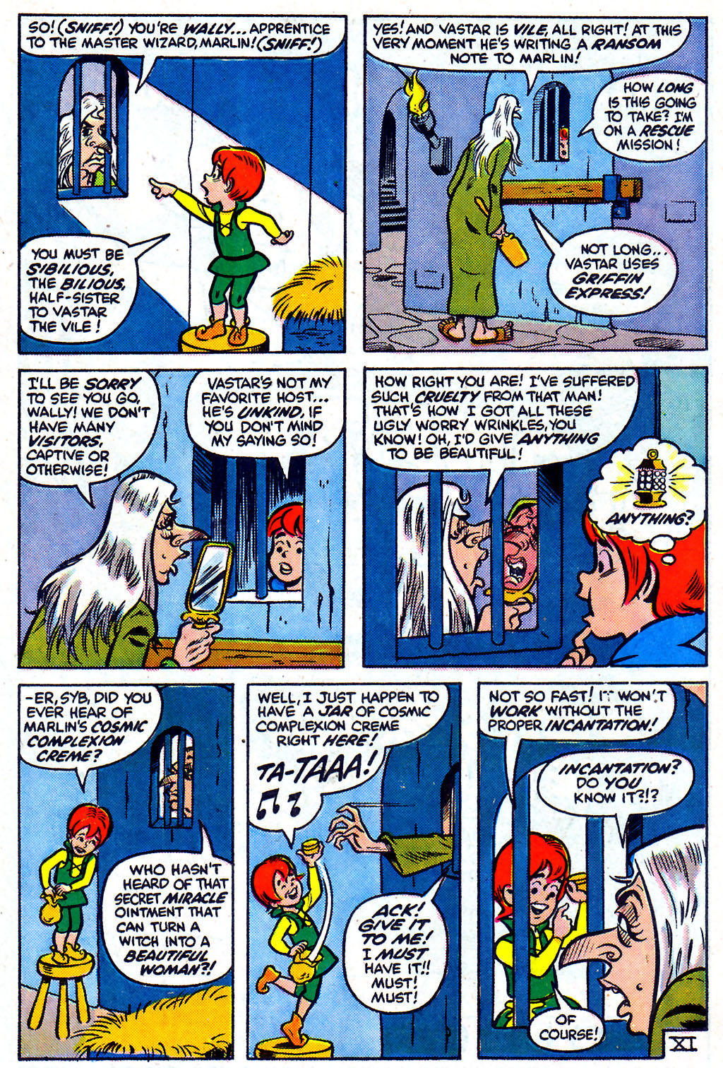Read online Wally the Wizard comic -  Issue #3 - 12