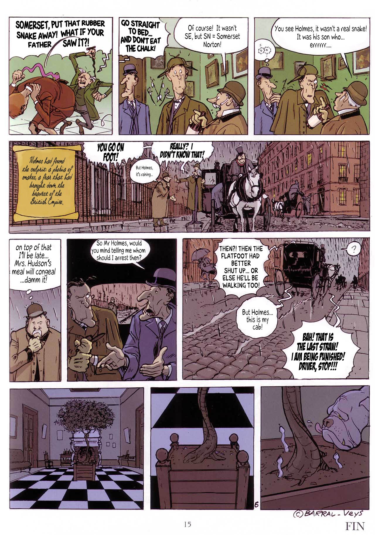 Read online Baker Street (2000) comic -  Issue #1 - 16