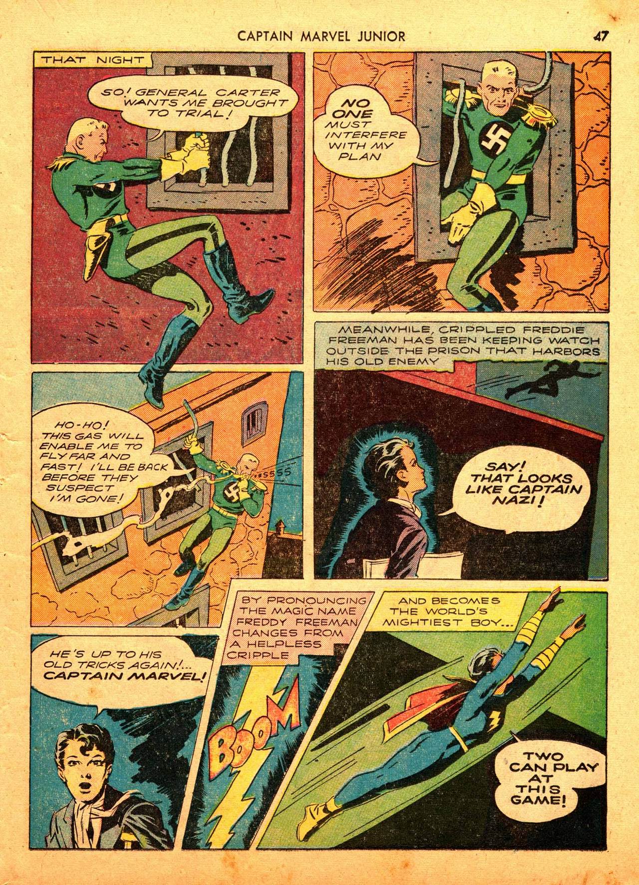 Read online Captain Marvel, Jr. comic -  Issue #108 - 49