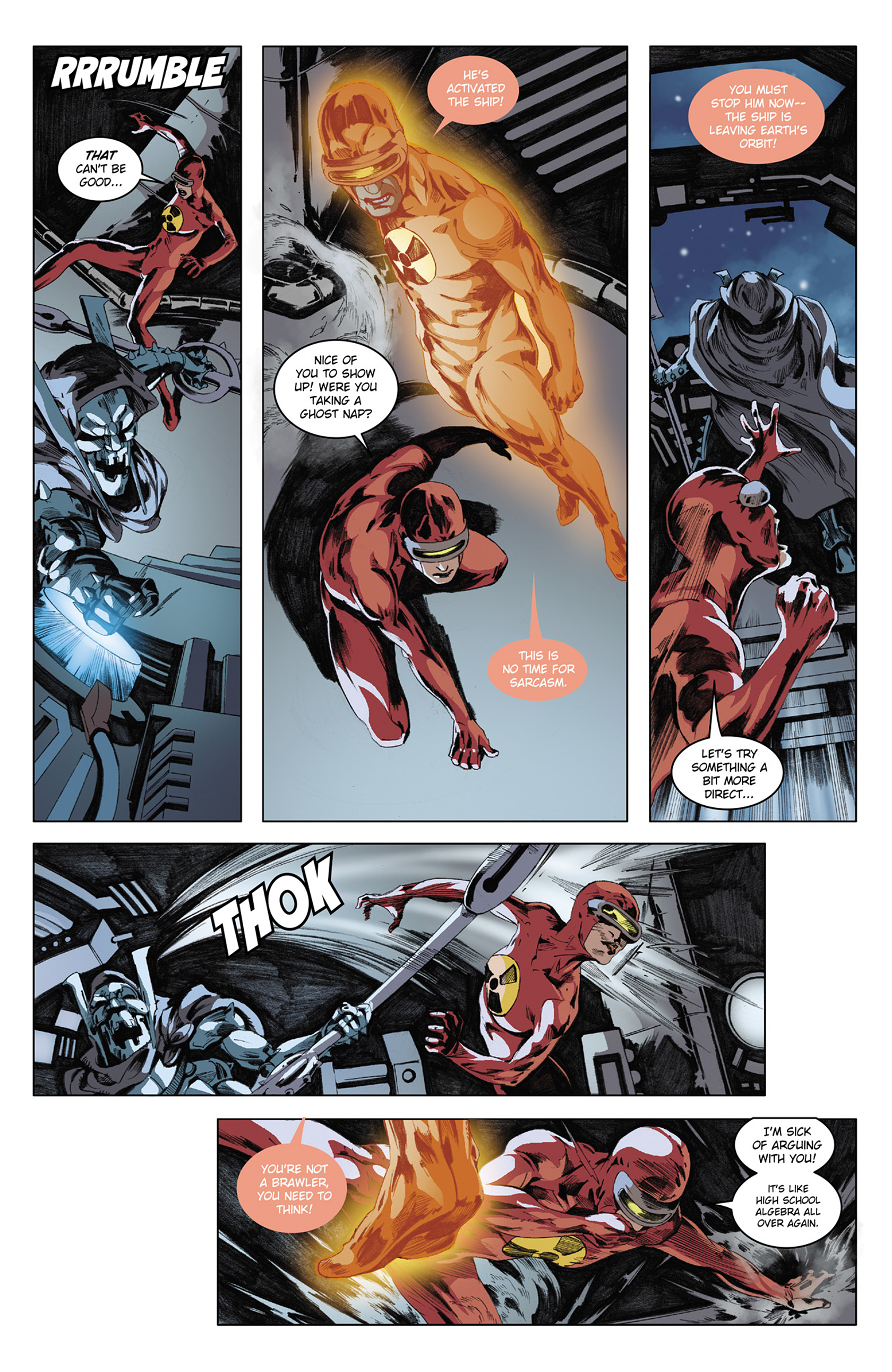 Read online Solar: Man of the Atom (2014) comic -  Issue #4 - 17