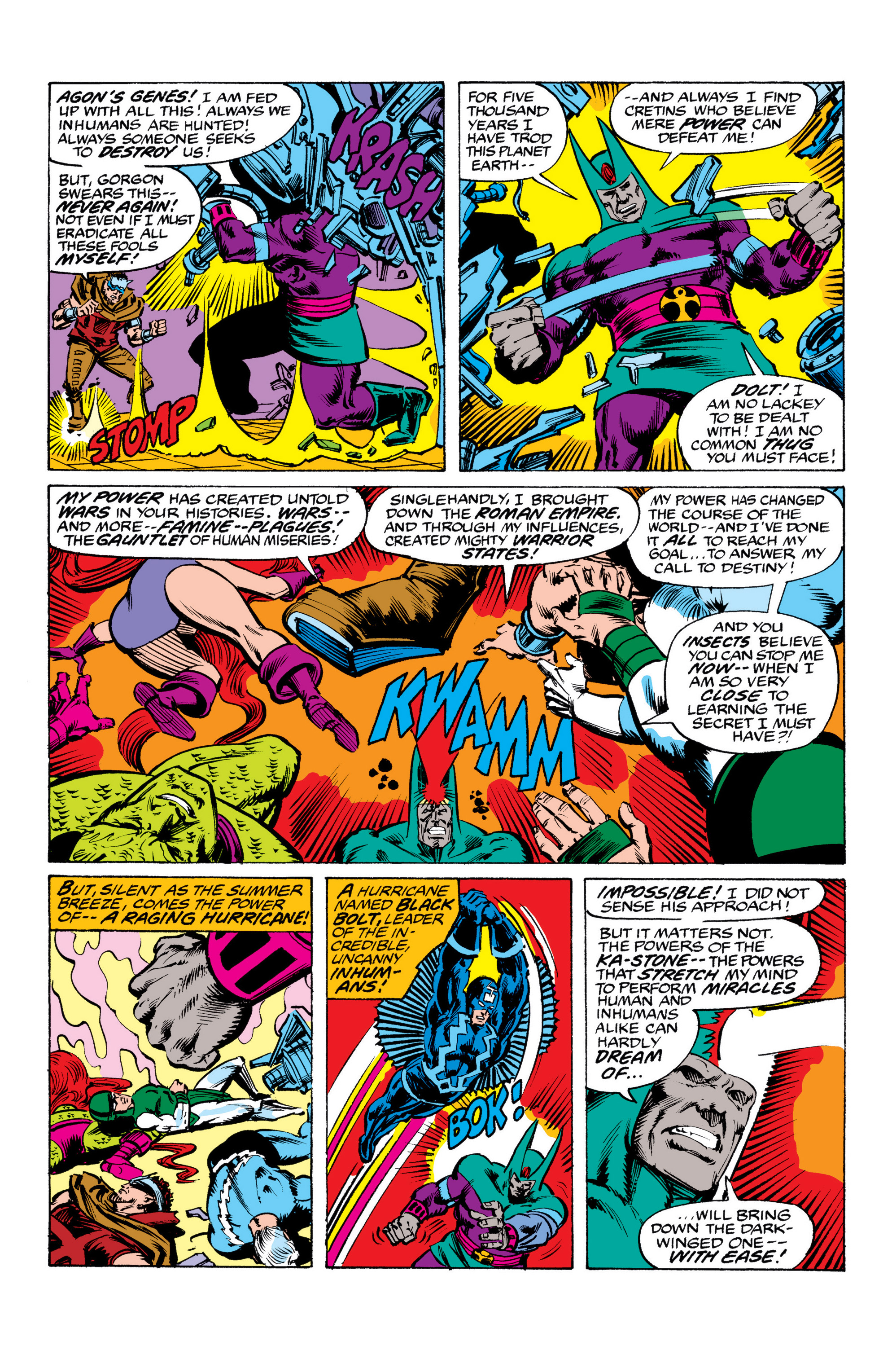 Read online Marvel Masterworks: The Inhumans comic -  Issue # TPB 2 (Part 3) - 76