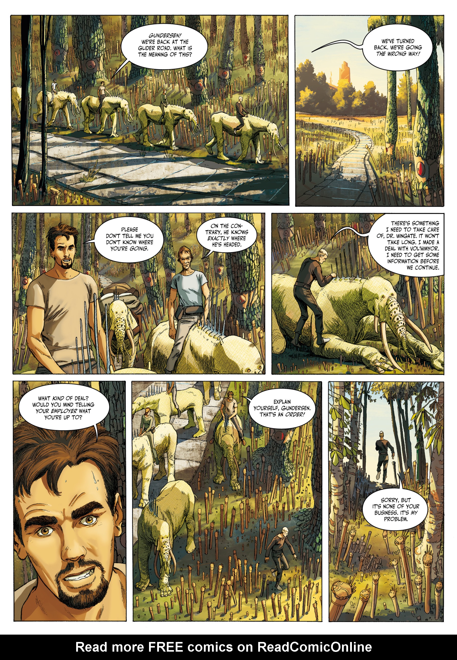 Read online Robert Silverberg's COLONIES comic -  Issue #1 - 49