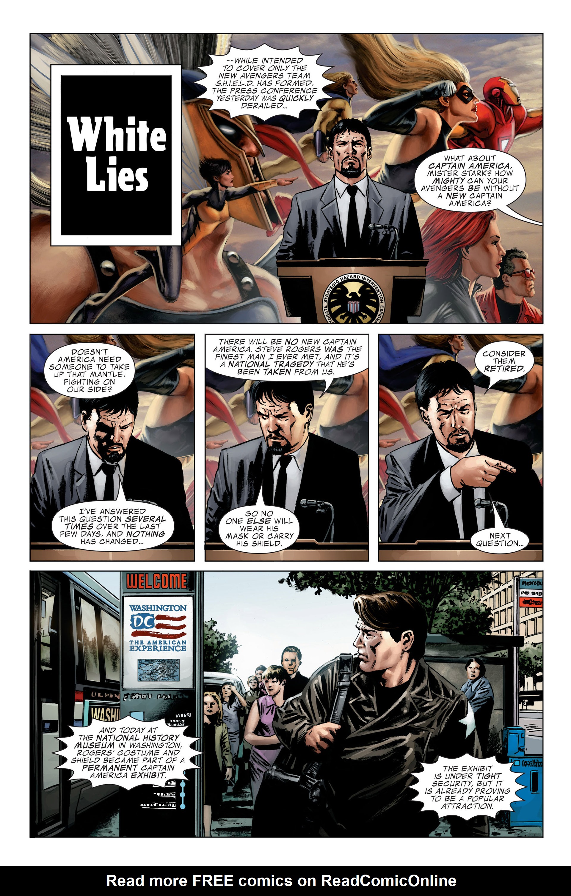 Read online Death of Captain America: The Death of the Dream comic -  Issue # TPB (Part 1) - 63