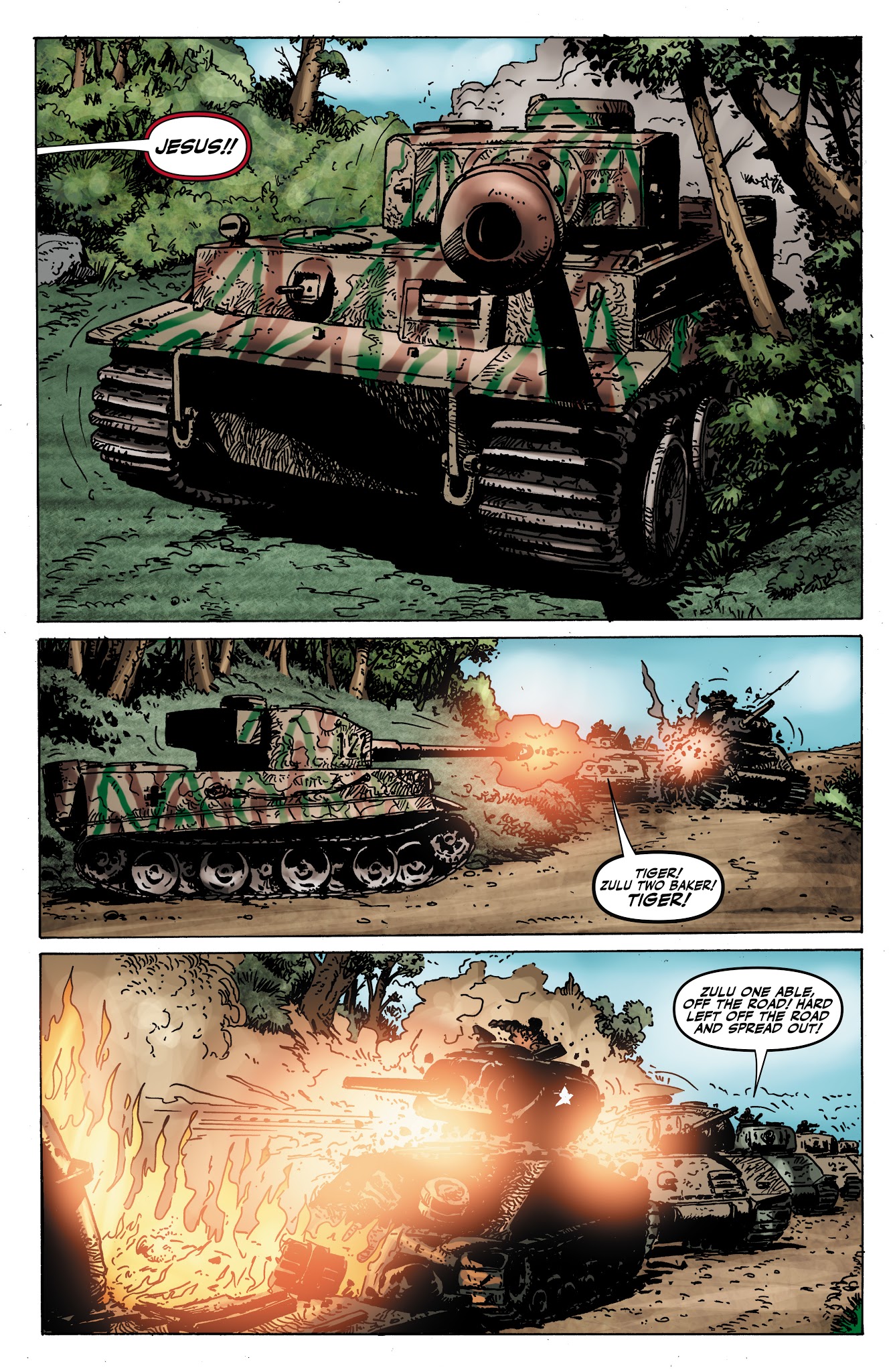 Read online Battlefields: The Tankies comic -  Issue # TPB - 21