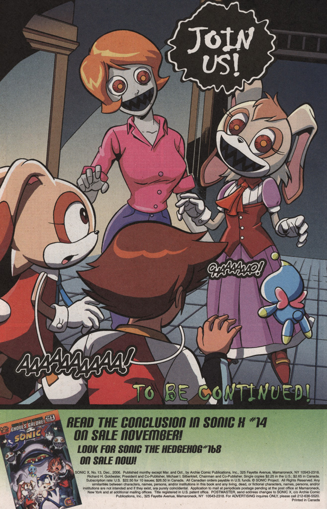 Read online Sonic X comic -  Issue #13 - 34