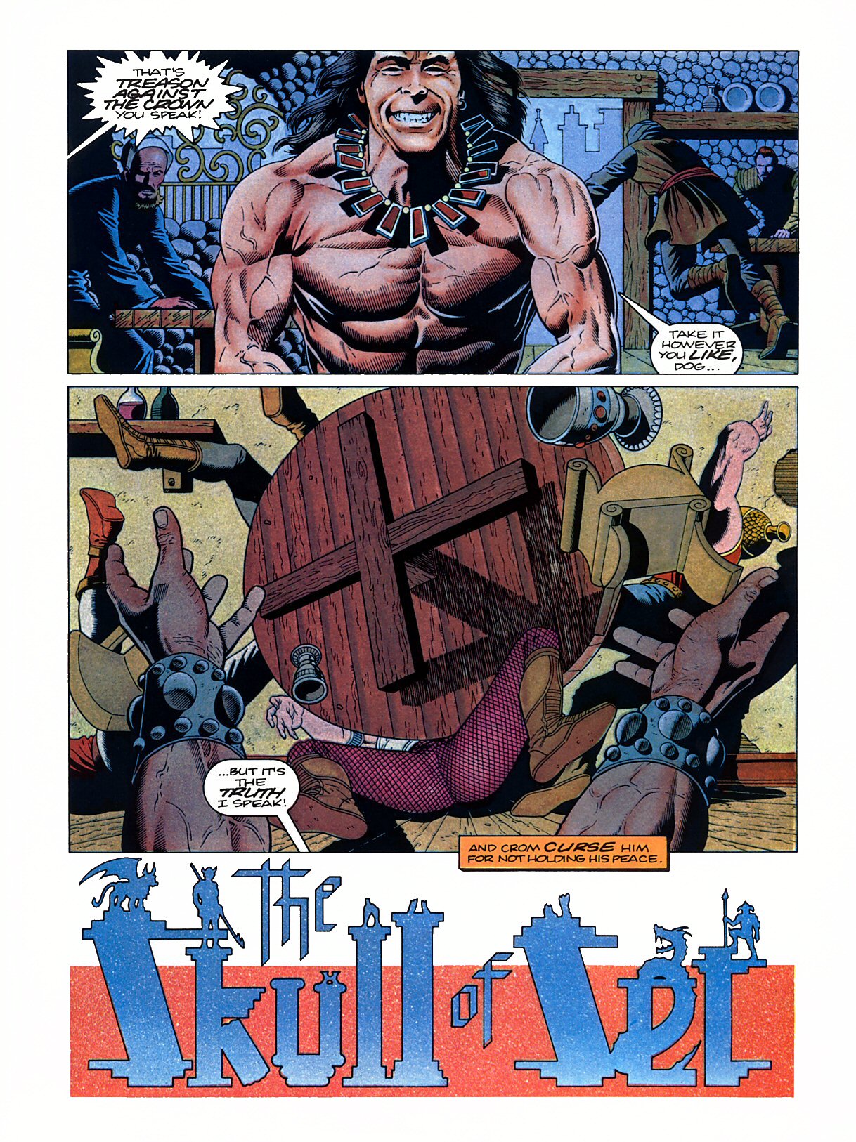 Read online Marvel Graphic Novel comic -  Issue #53 - Conan - The Skull of Set - 6