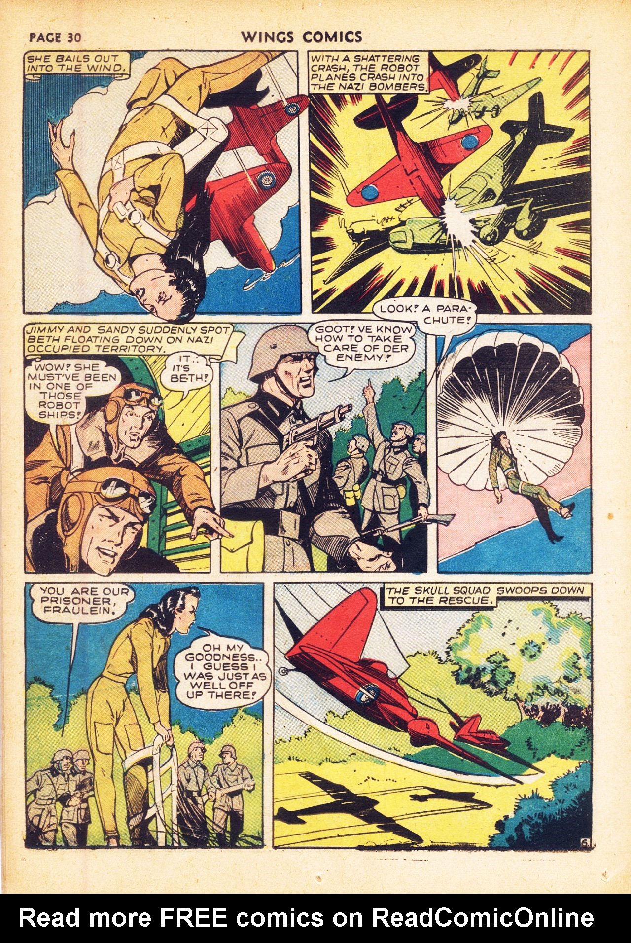 Read online Wings Comics comic -  Issue #20 - 32