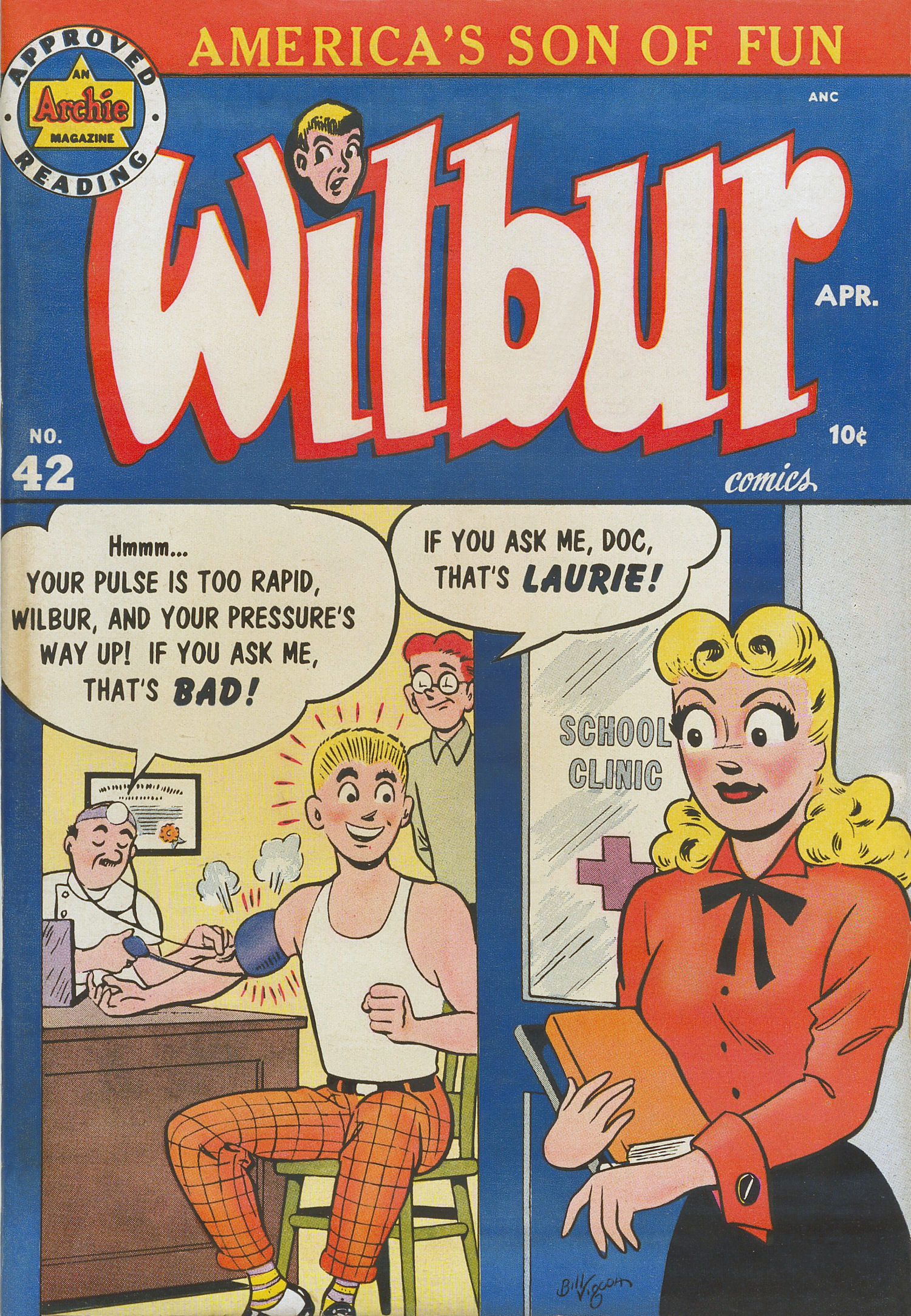Read online Wilbur Comics comic -  Issue #42 - 1