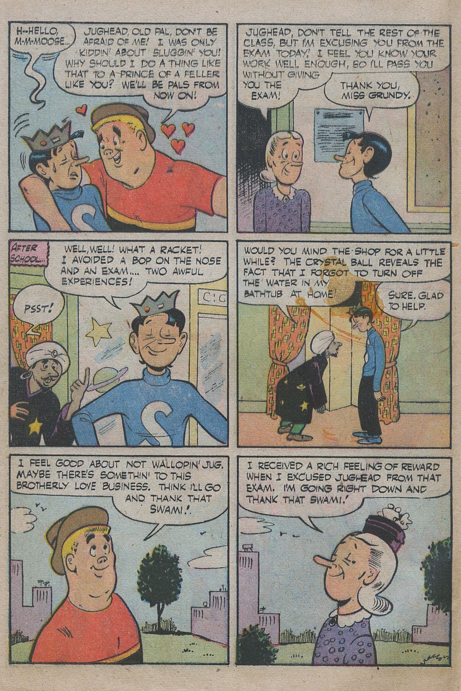 Read online Archie's Pal Jughead comic -  Issue #13 - 6