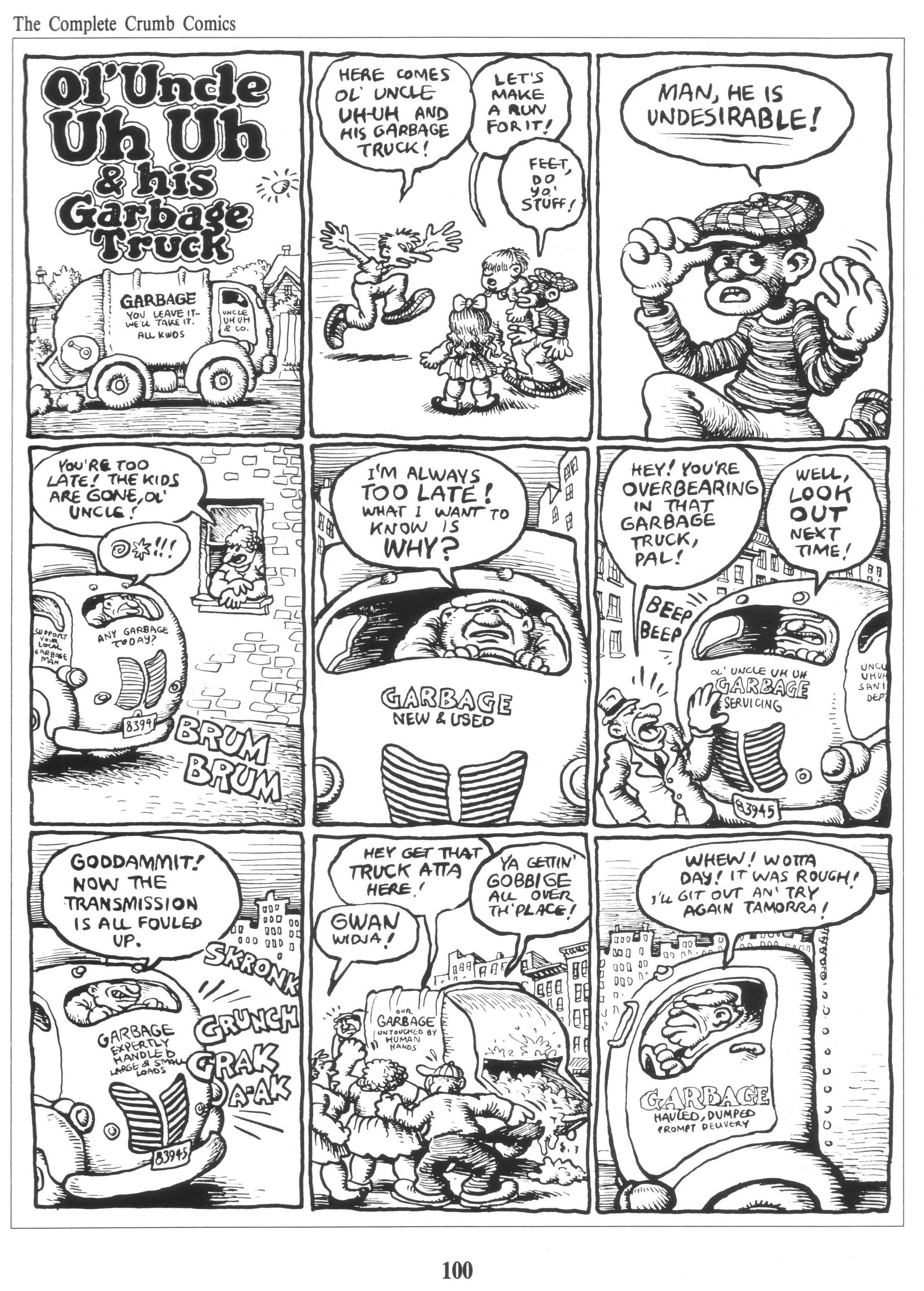Read online The Complete Crumb Comics comic -  Issue # TPB 4 - 115