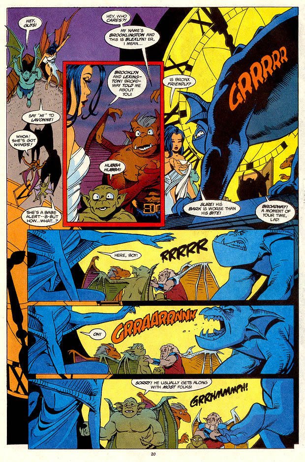 Read online Gargoyles (1995) comic -  Issue #4 - Blood From A Stone - 14
