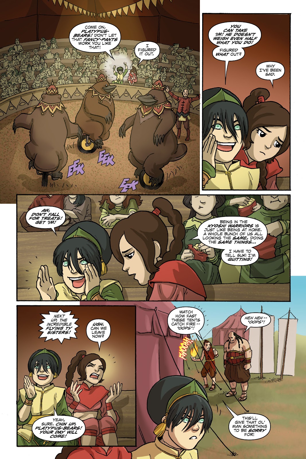 Nickelodeon Avatar: The Last Airbender - Team Avatar Tales issue TPB - Page 56