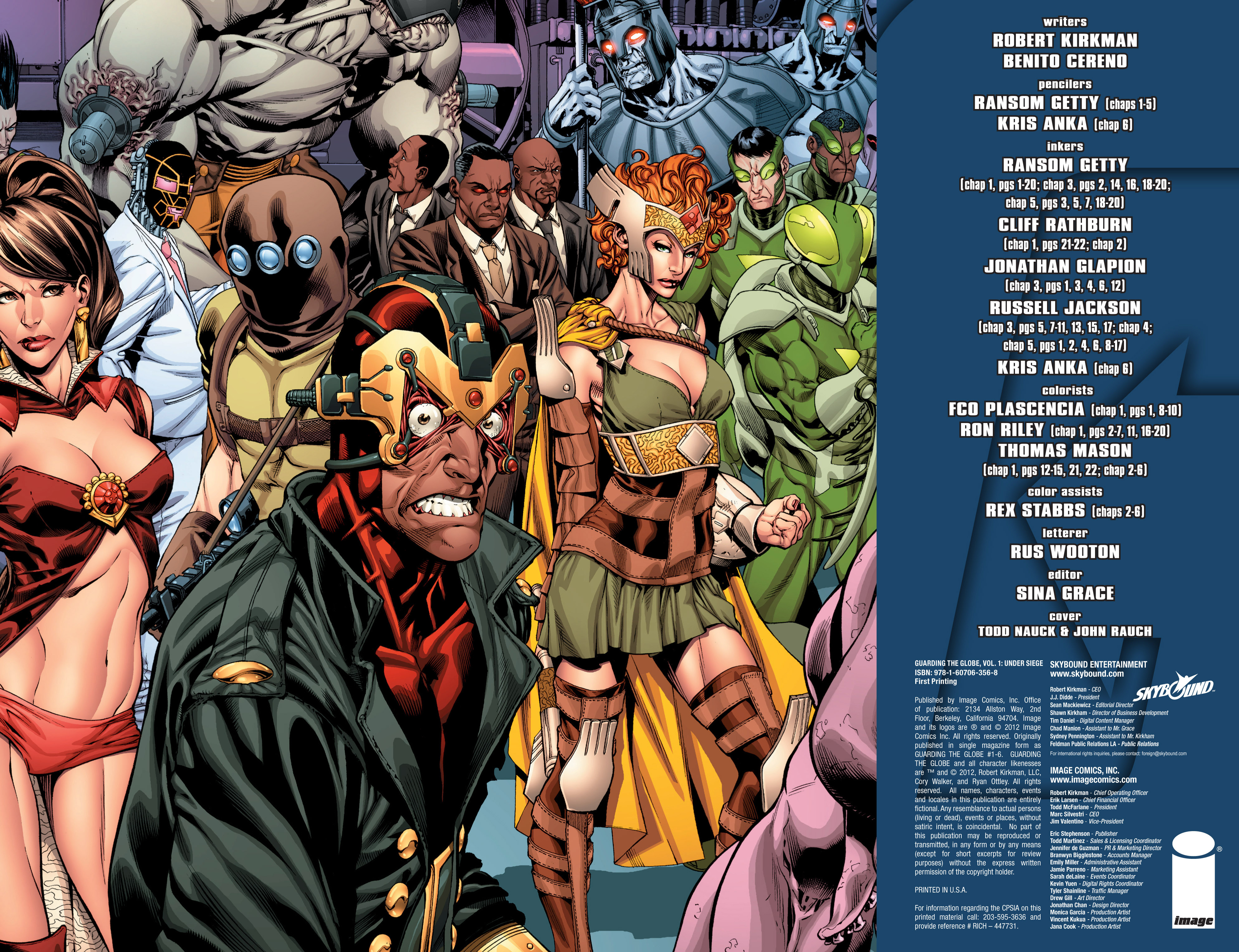 Read online Guarding the Globe (2010) comic -  Issue # _TPB - 2