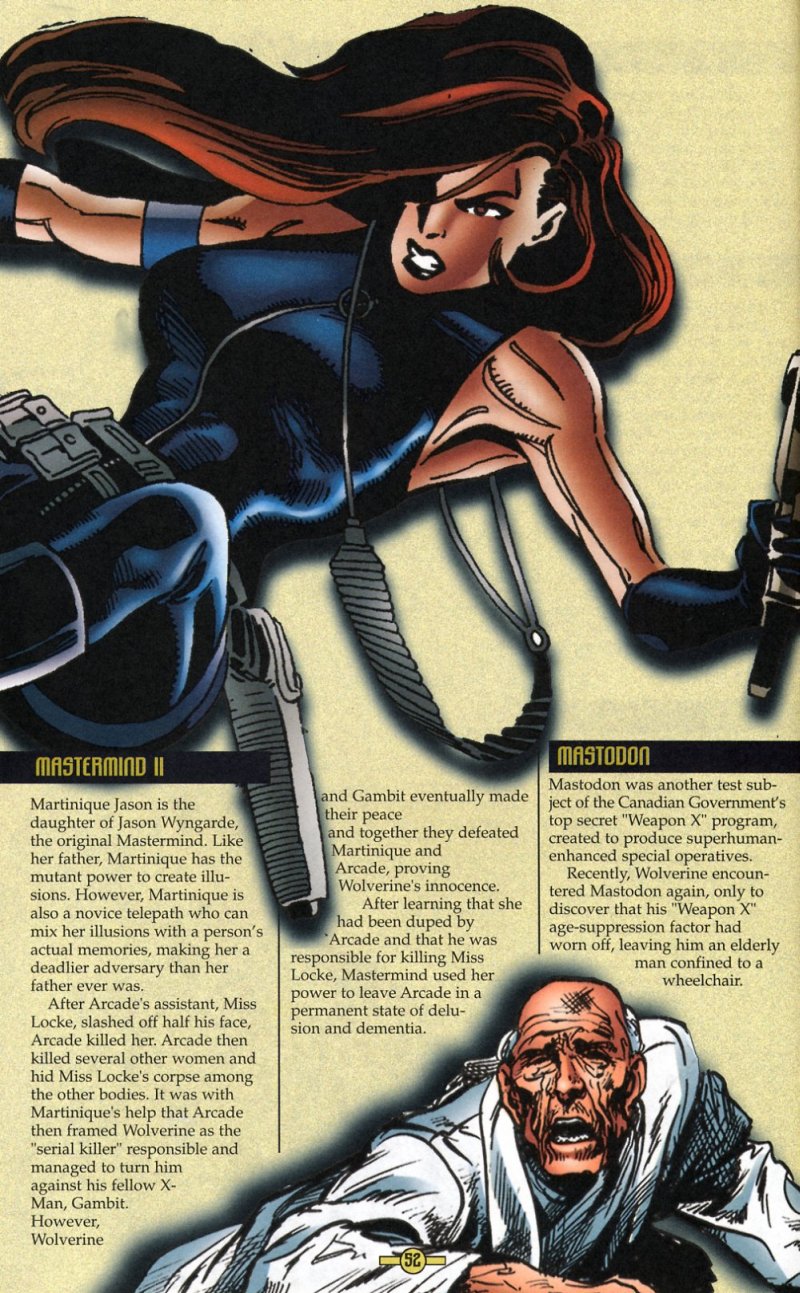 Read online Wolverine Encyclopedia comic -  Issue #2 - 12