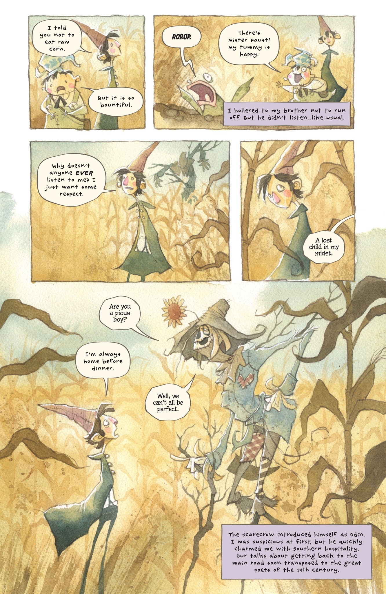 Read online Over the Garden Wall (2016) comic -  Issue # _Special 1 - 24