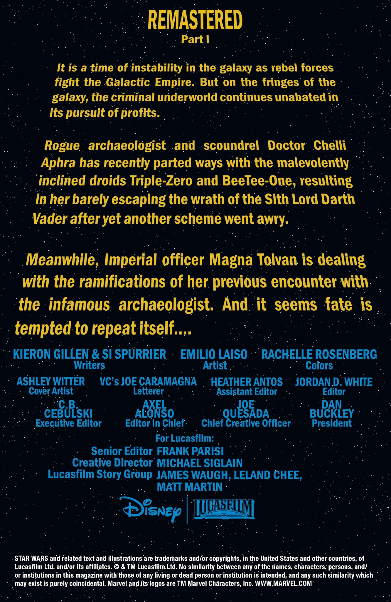 Read online Doctor Aphra comic -  Issue #14 - 2