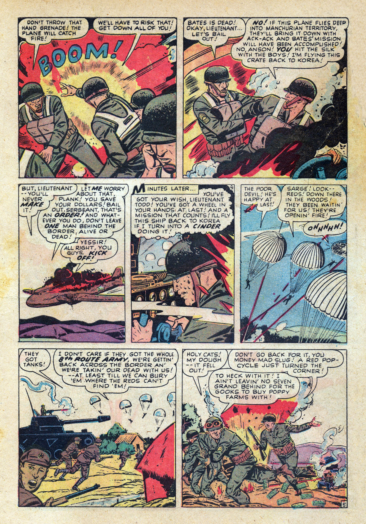 Read online War Comics comic -  Issue #3 - 7
