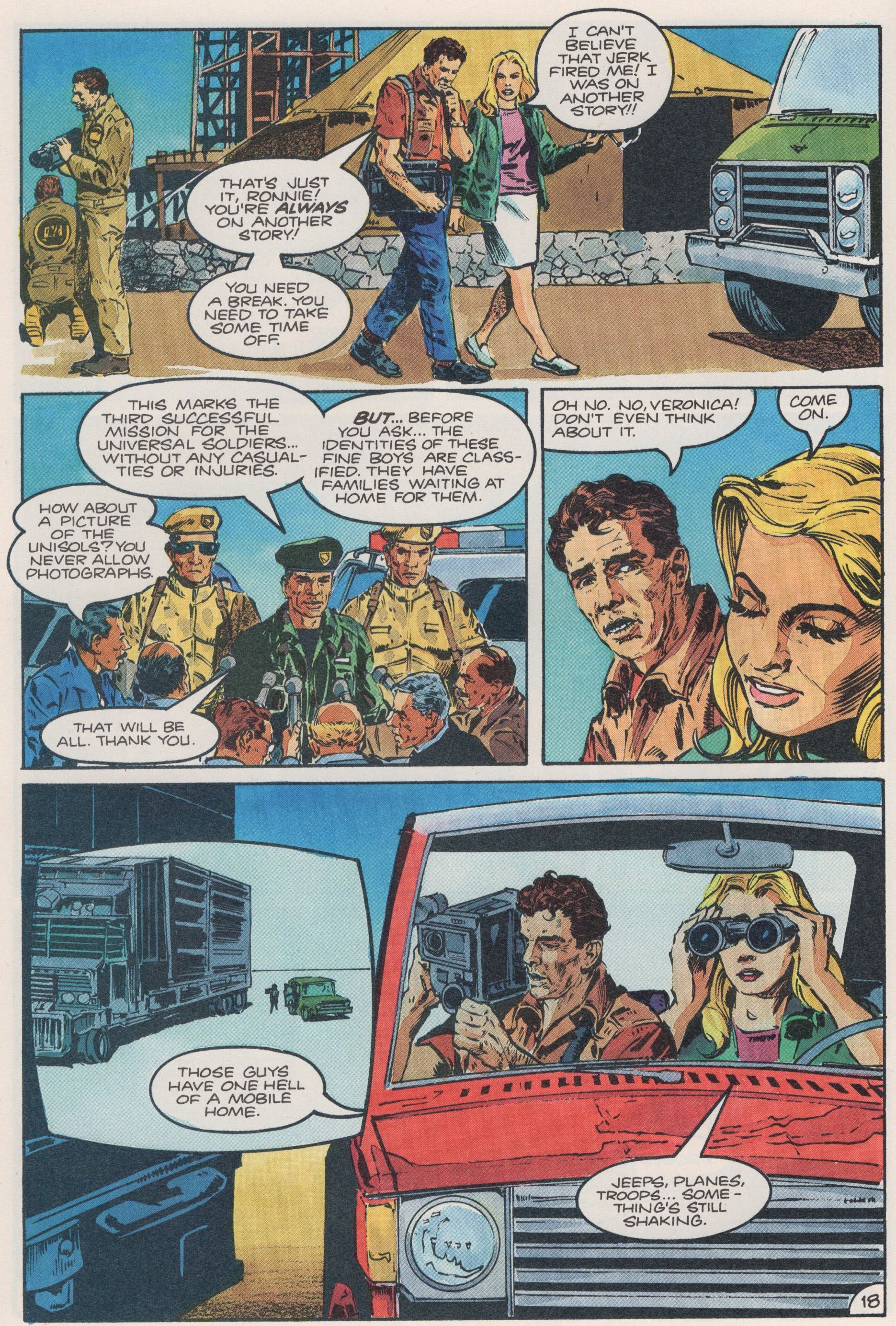 Read online Universal Soldier comic -  Issue #1 - 22