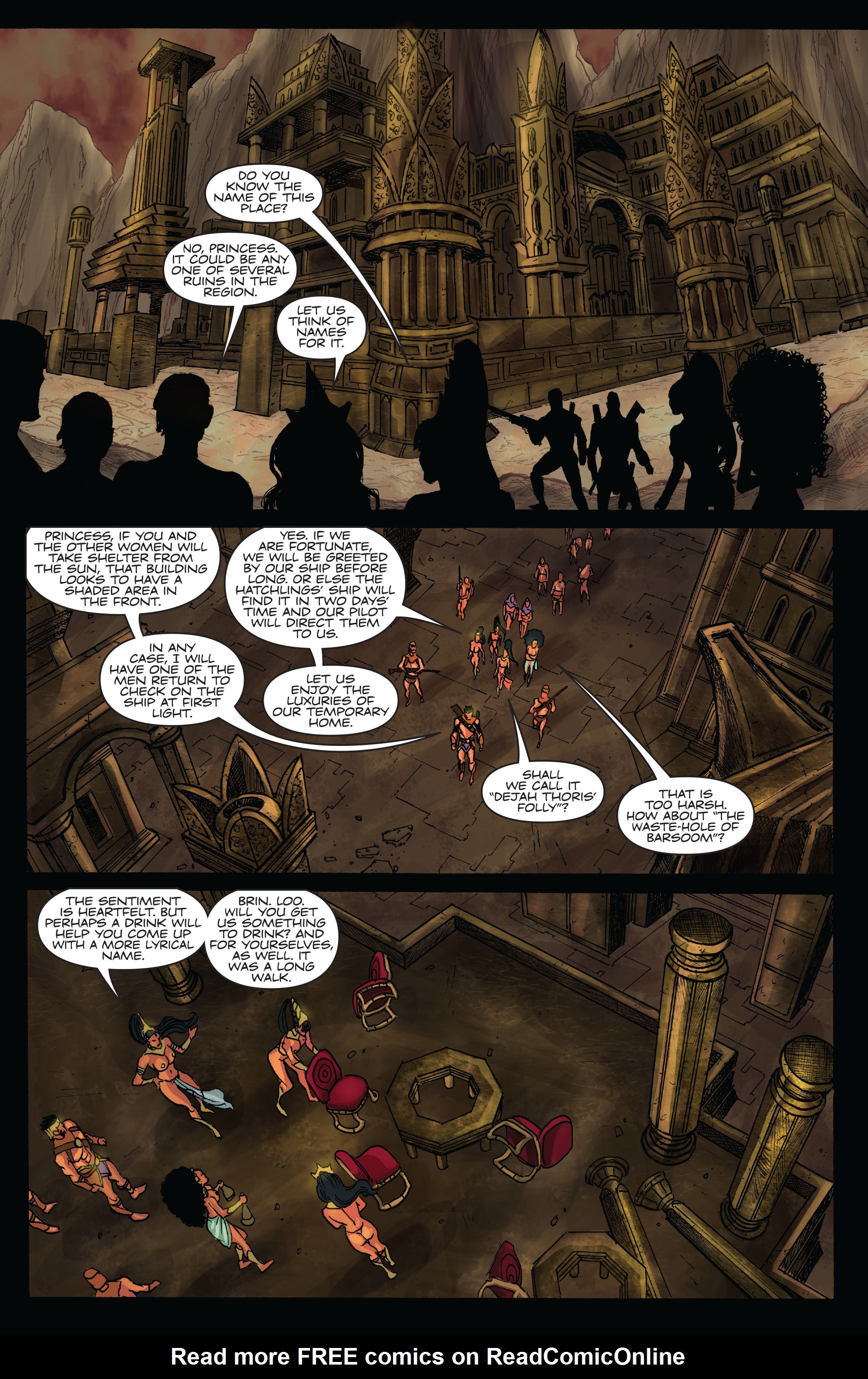 Read online Dejah Thoris and the White Apes of Mars comic -  Issue #1 - 15