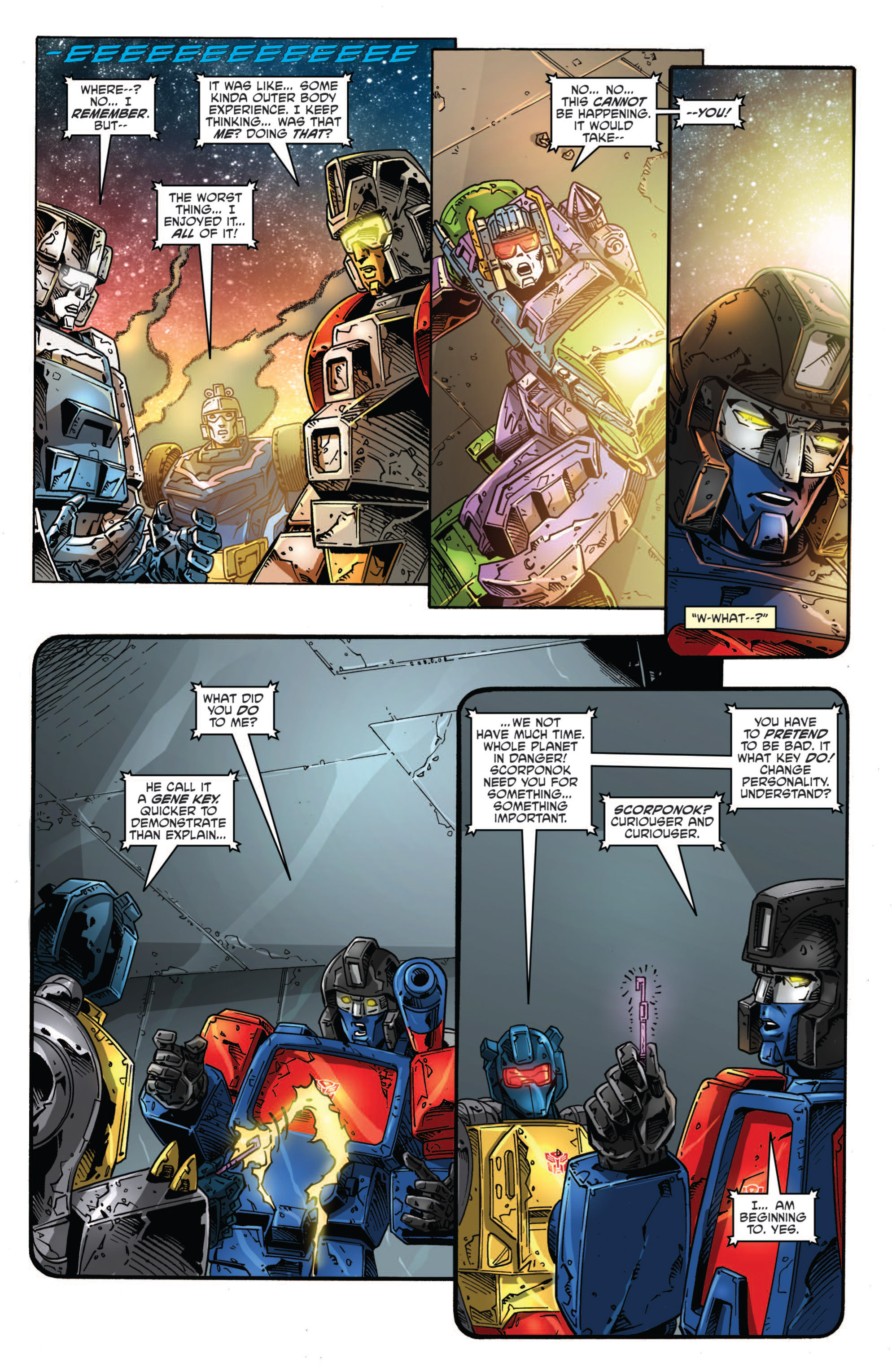 Read online The Transformers: Regeneration One comic -  Issue #90 - 21