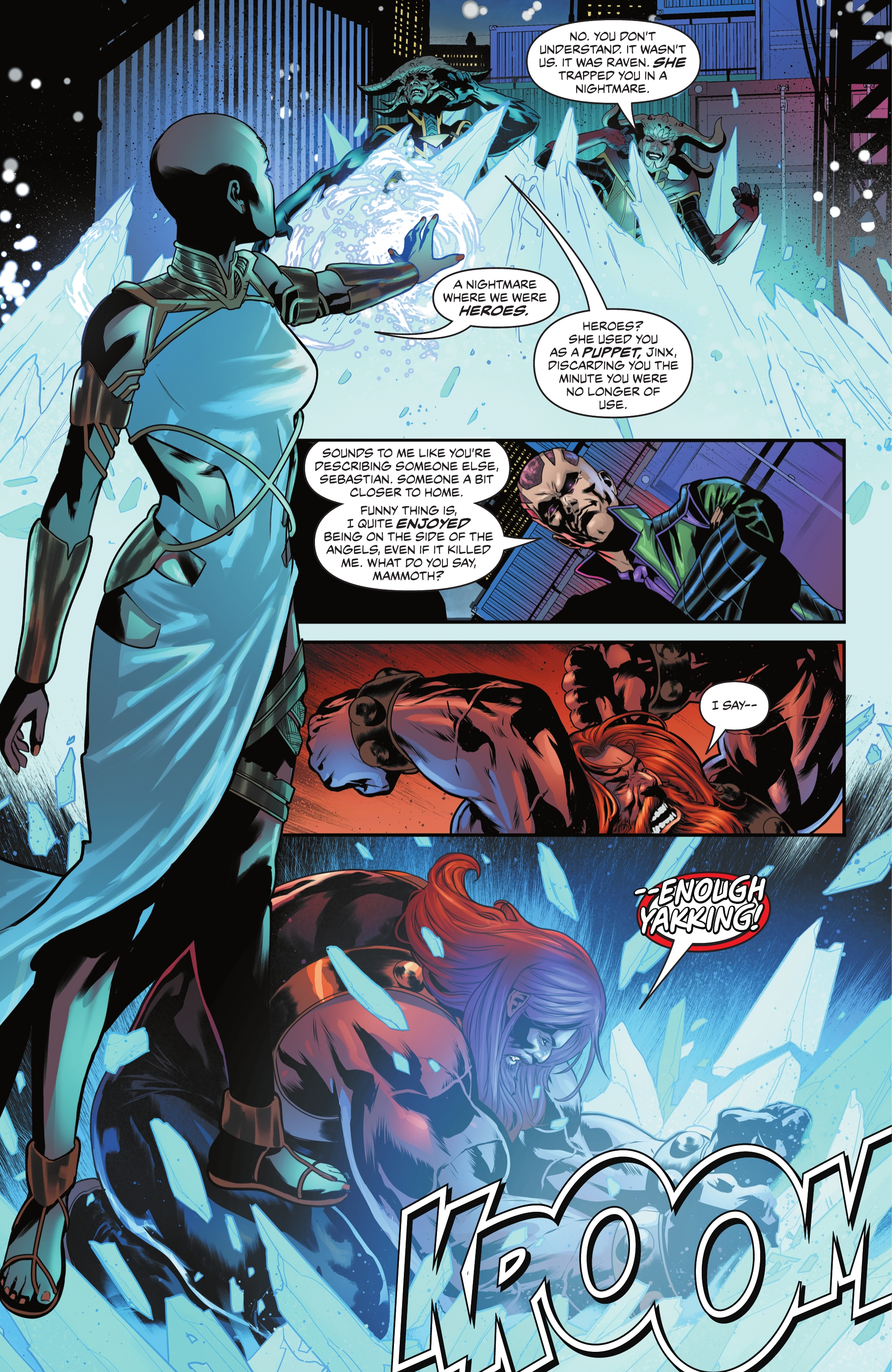 Read online Titans United: Bloodpact comic -  Issue #6 - 21