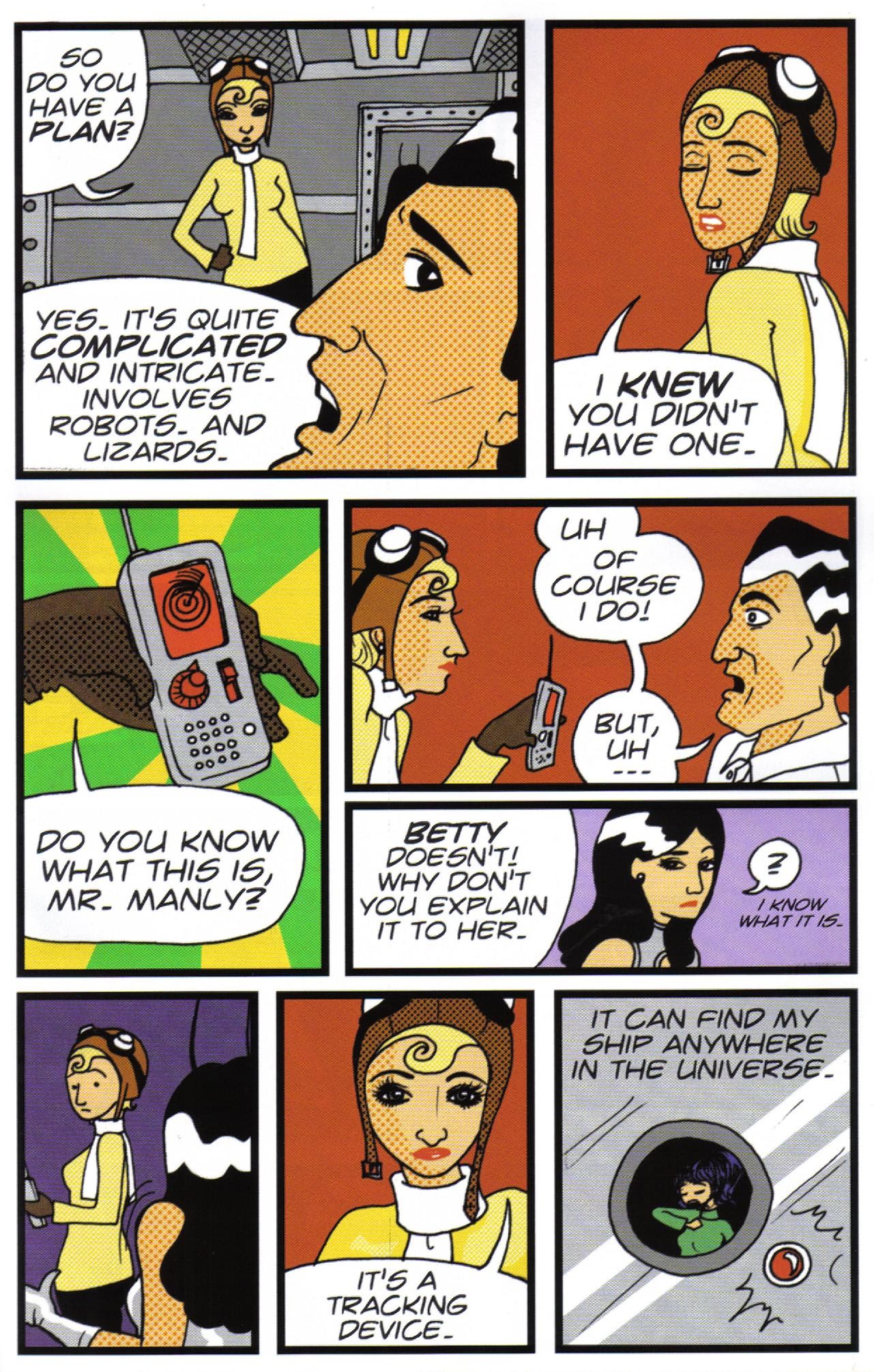 Read online I Was Kidnapped By Lesbian Pirates From Outer Space comic -  Issue #5 - 13