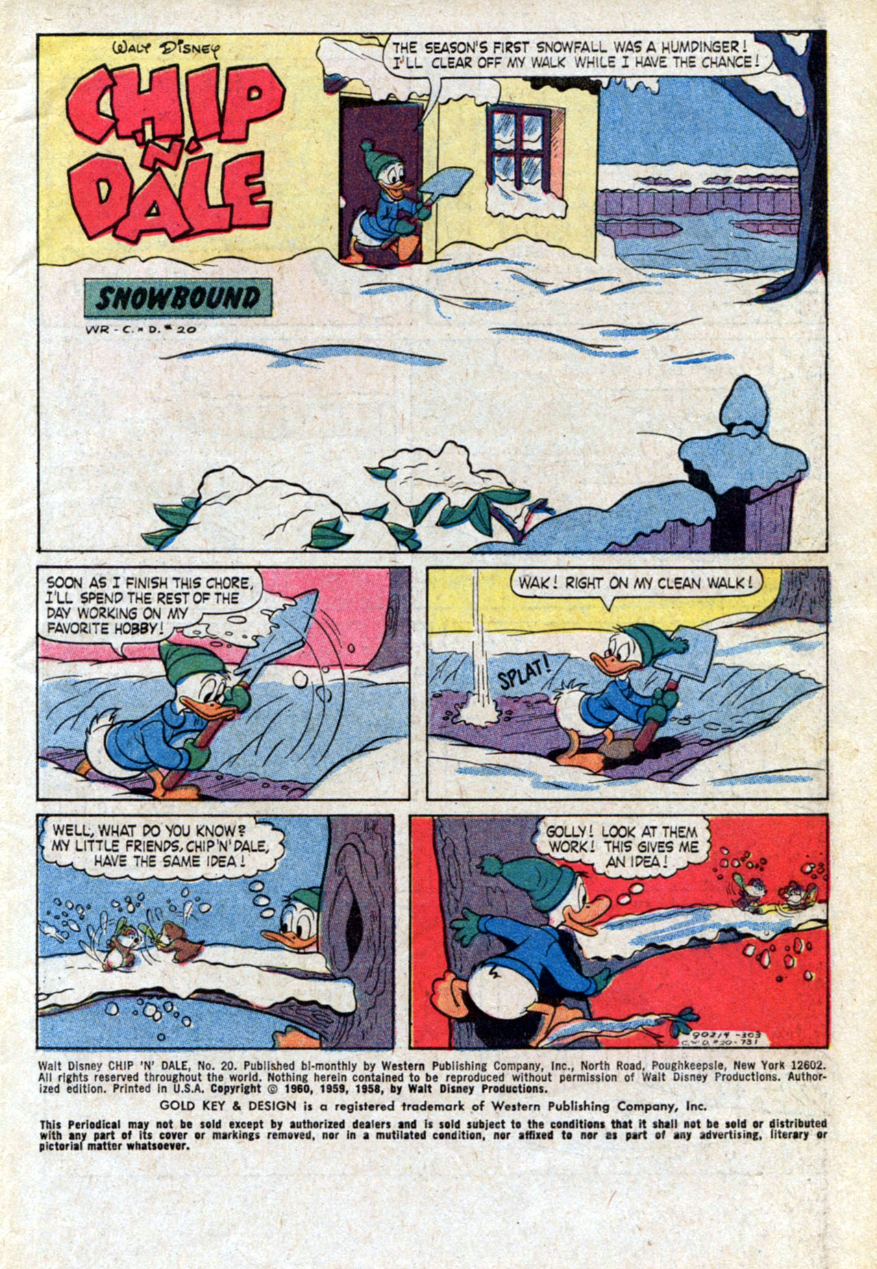 Read online Walt Disney Chip 'n' Dale comic -  Issue #20 - 3