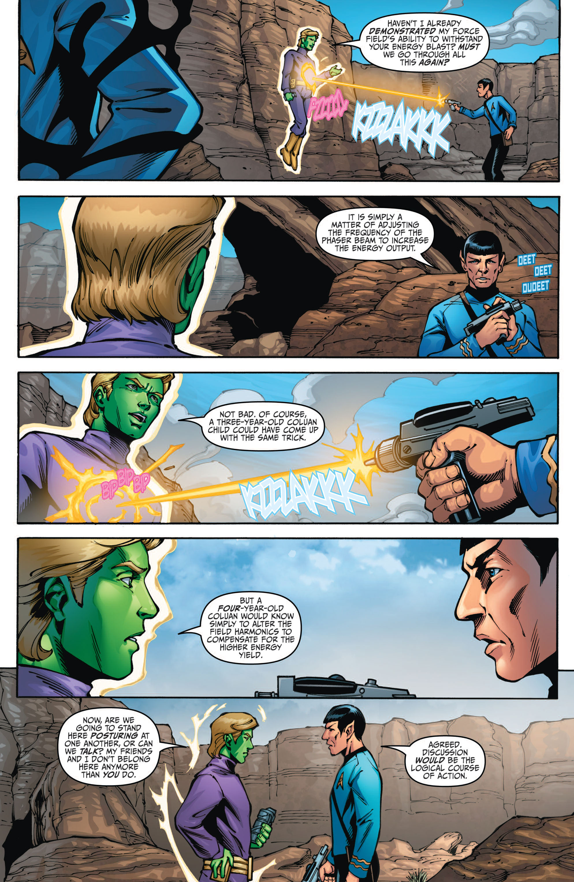 Read online Star Trek/Legion of Super-Heroes comic -  Issue #3 - 8