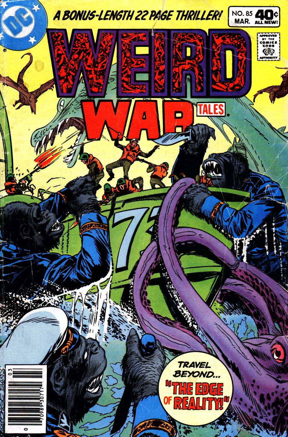 Read online Weird War Tales (1971) comic -  Issue #85 - 1
