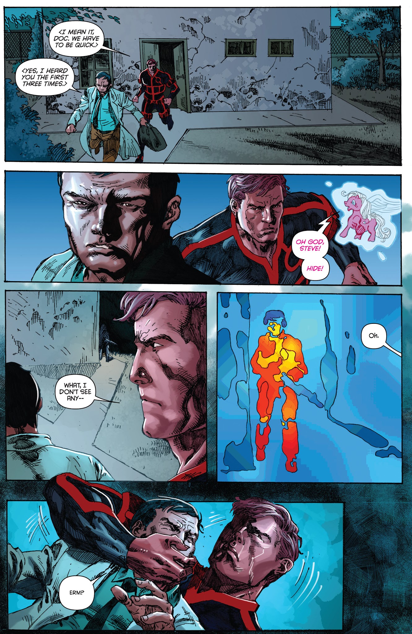 Read online Bionic Man comic -  Issue #22 - 21