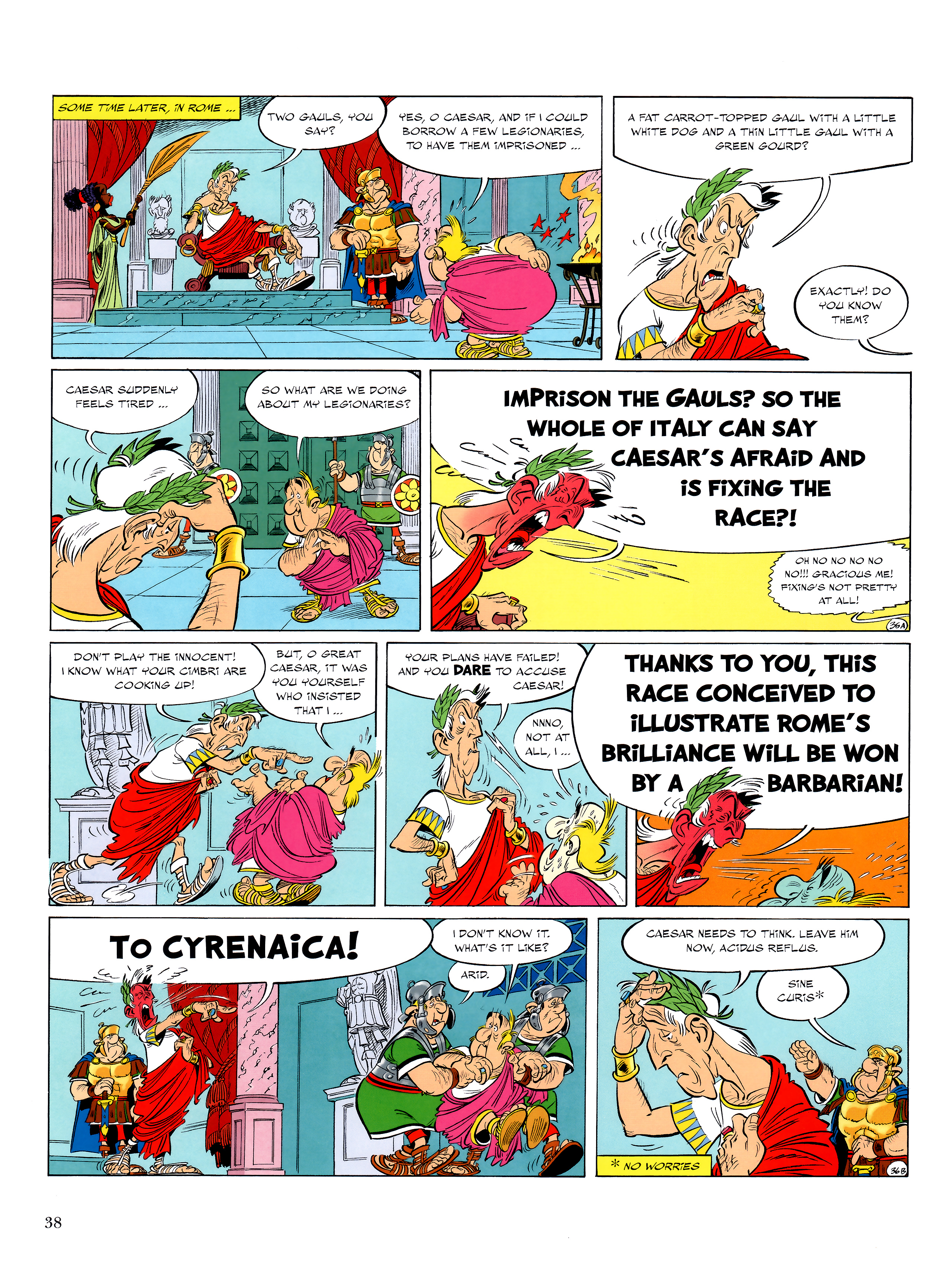 Read online Asterix comic -  Issue #37 - 39