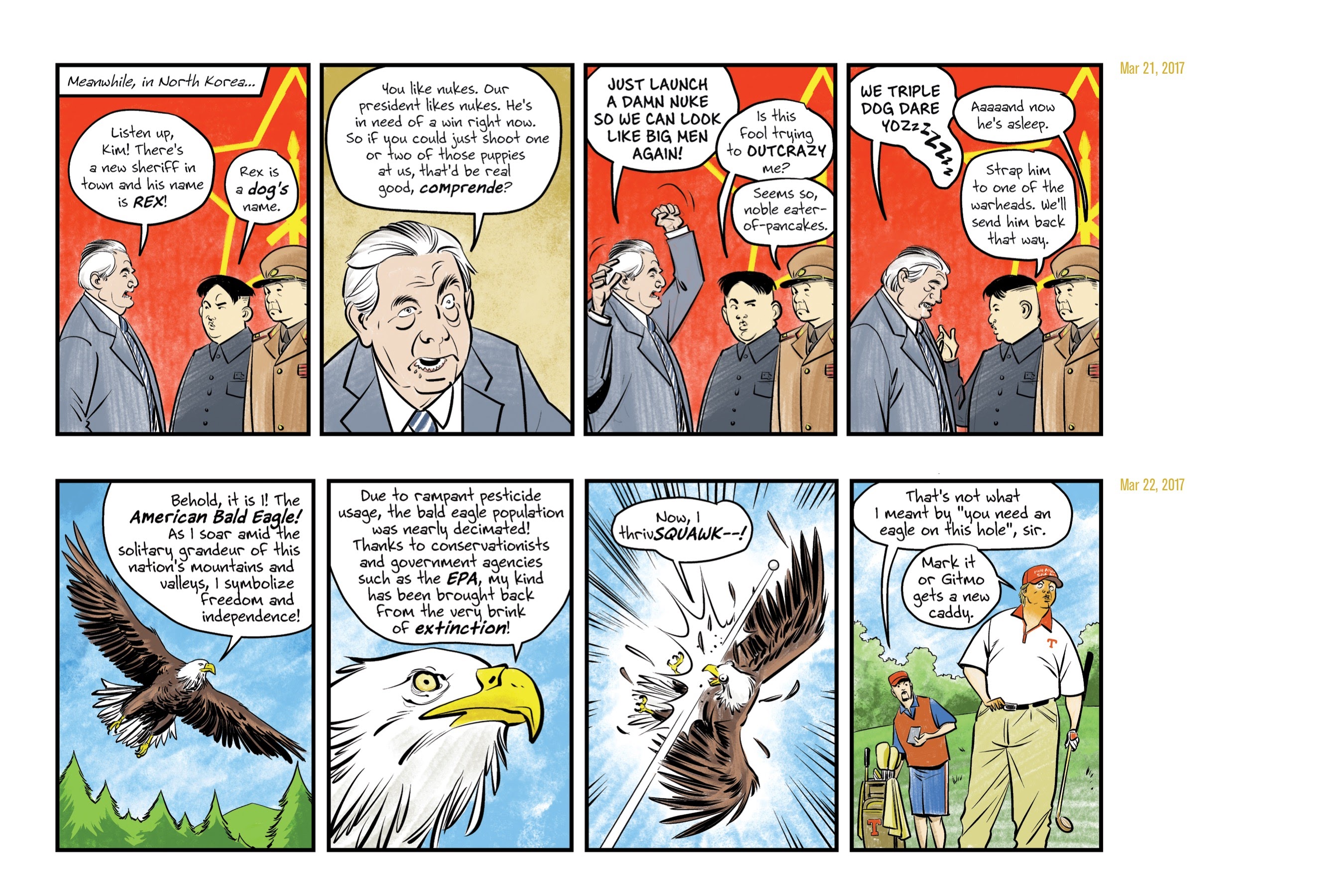 Read online Lil' Donnie: Executive Privilege comic -  Issue # TPB - 21