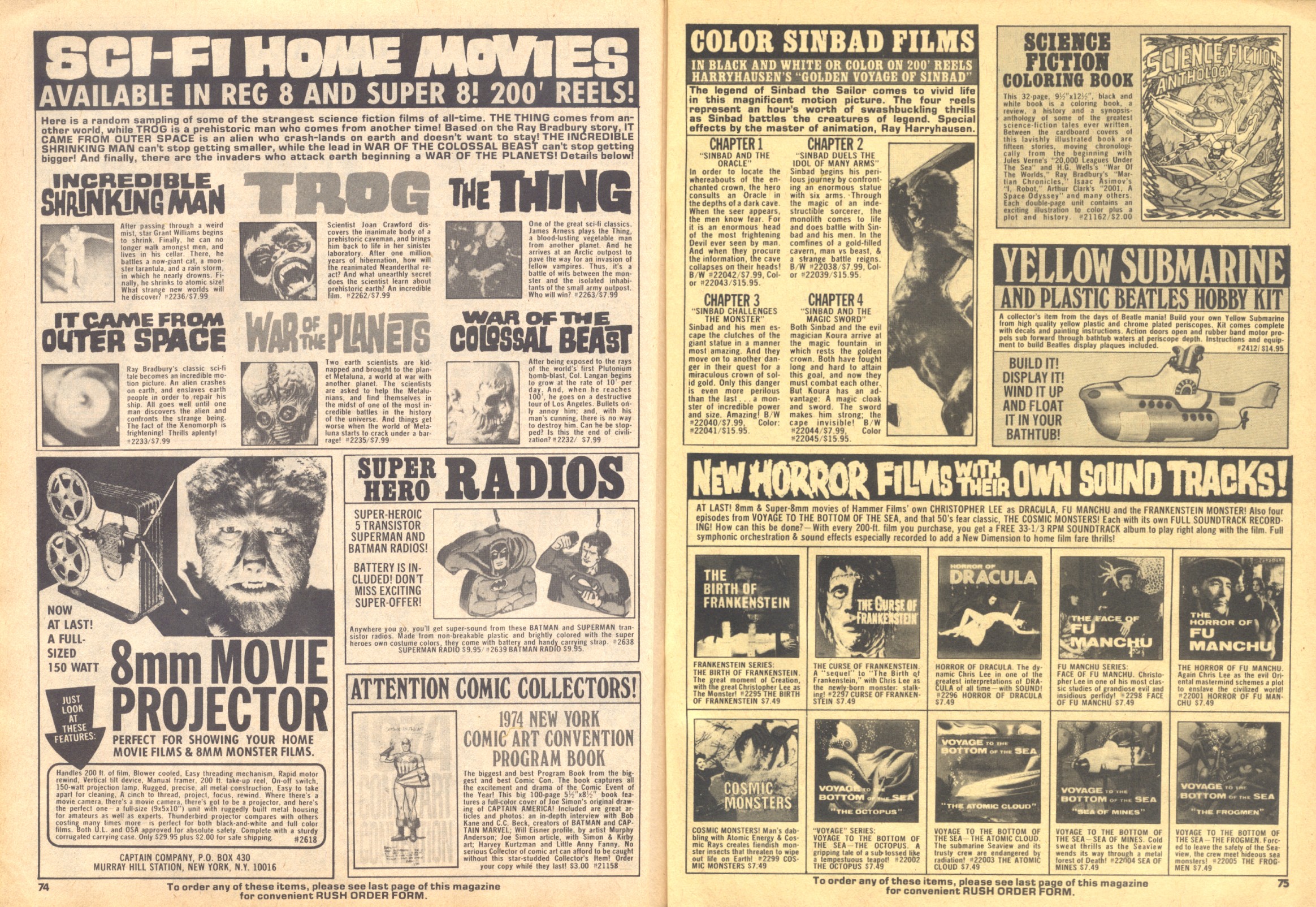 Read online Creepy (1964) comic -  Issue #68 - 70