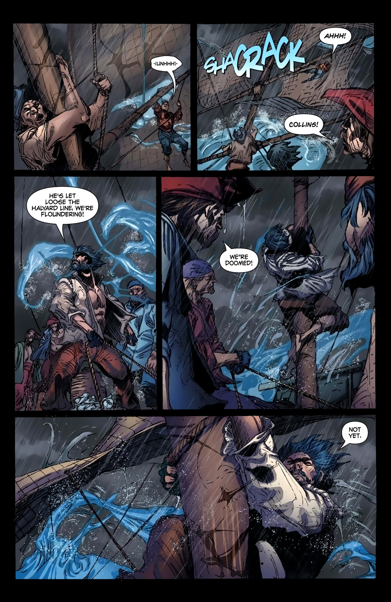 Read online Blackbeard: Legend of the Pyrate King comic -  Issue #1 - 7